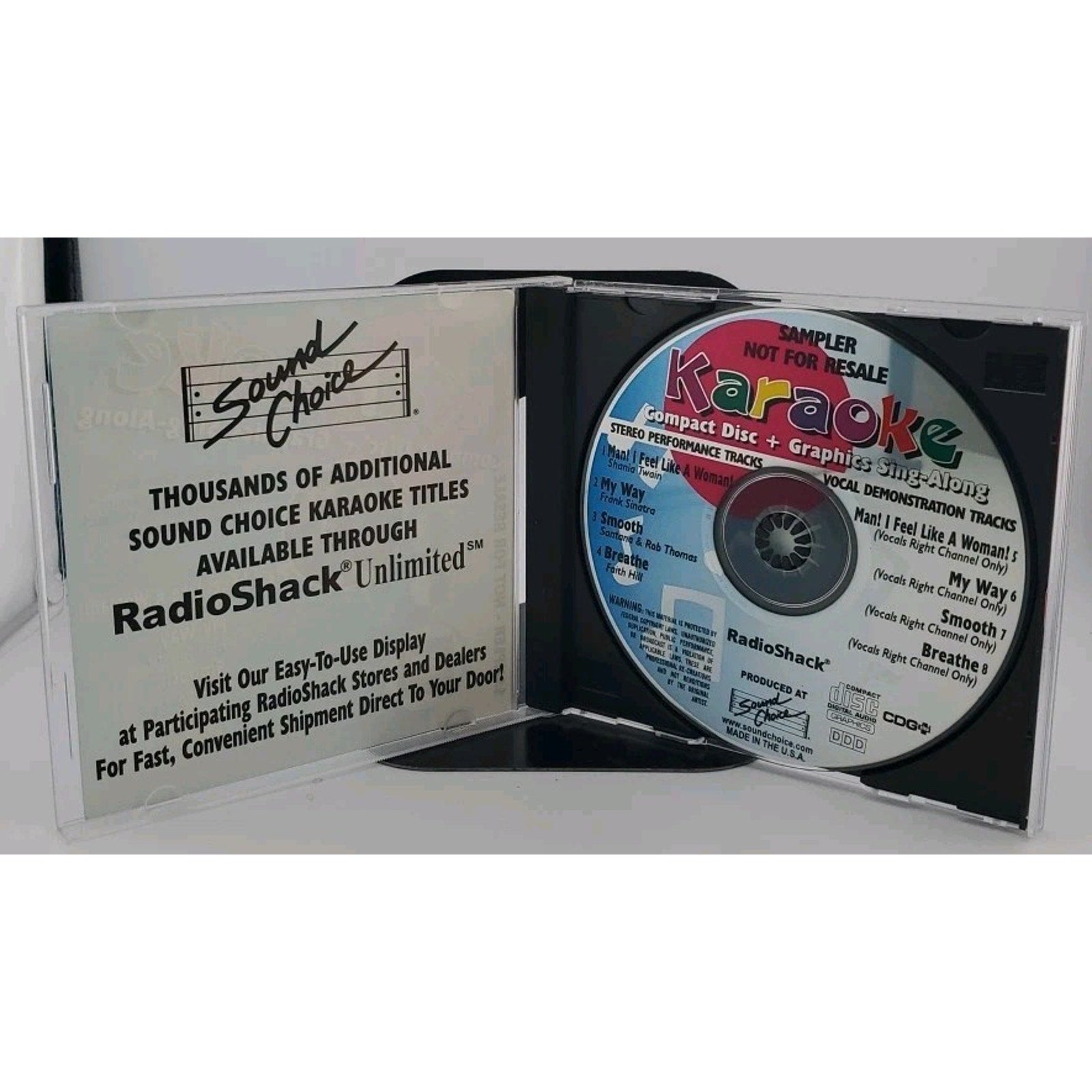 CDG Sing Along Karaoke Sampler