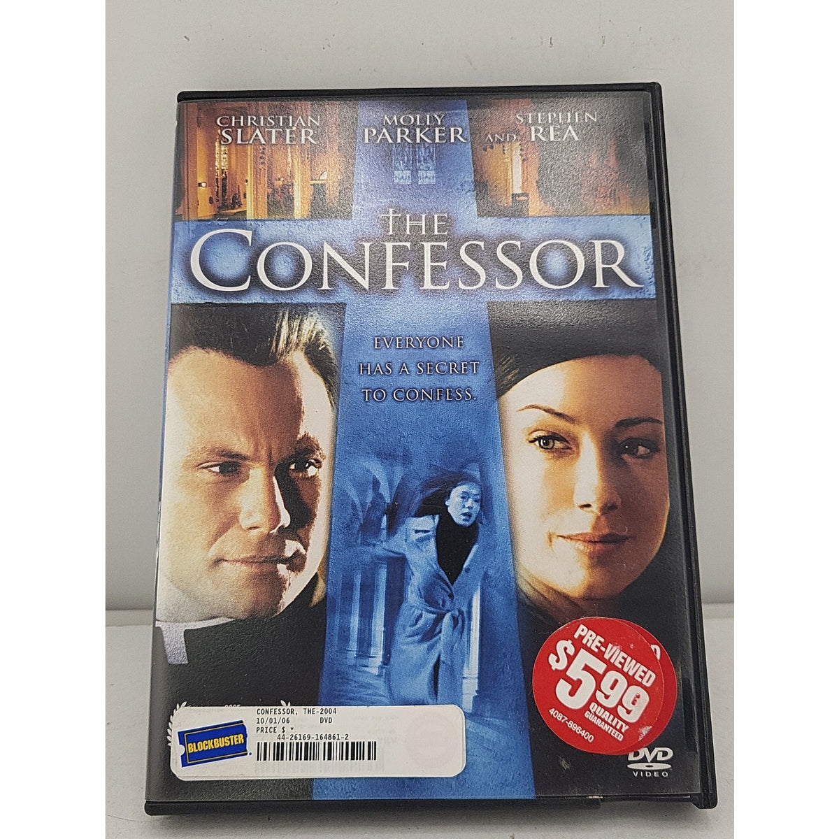 The Confessor DVD Movie 2004 Catholic Religion Priest Murder Church Spiritual