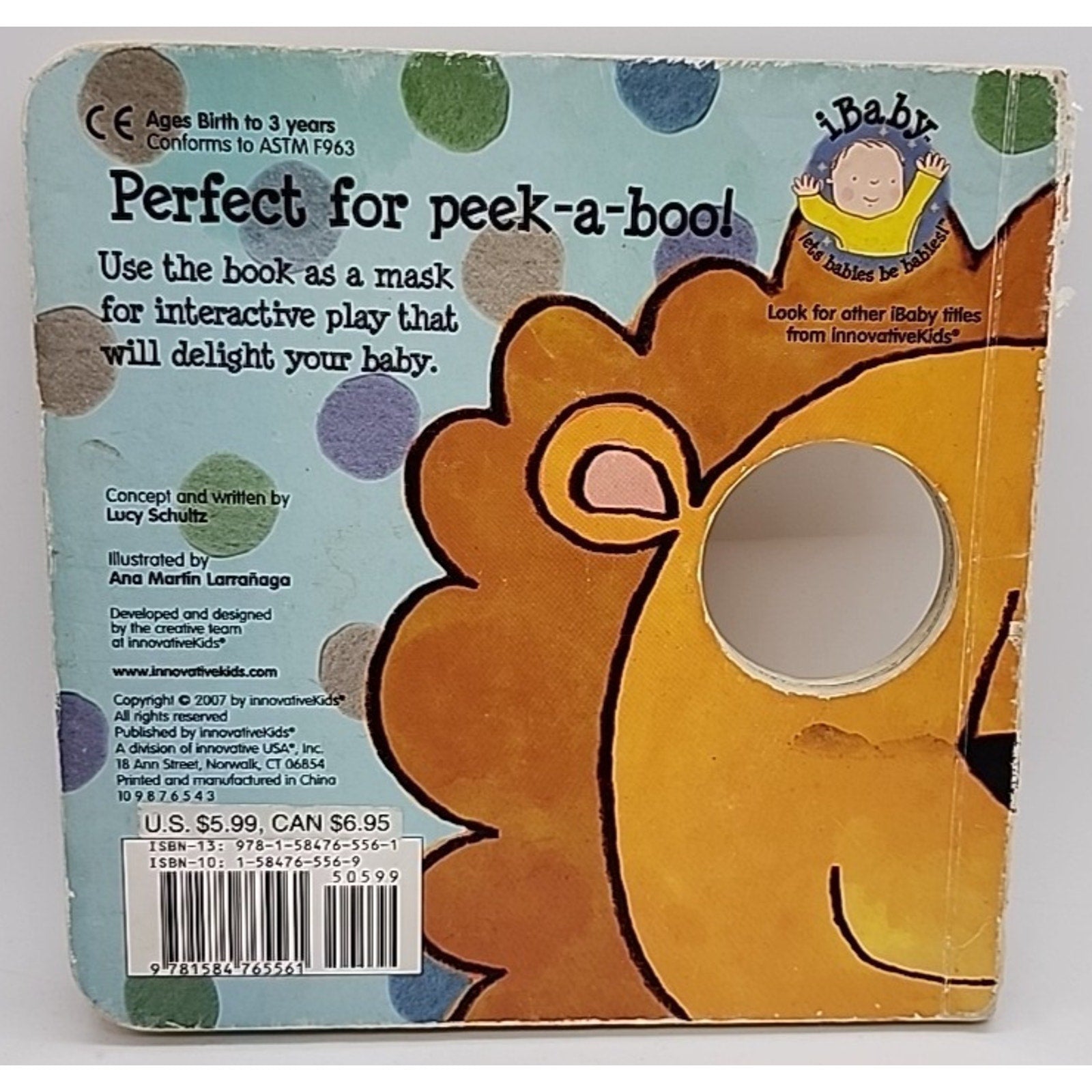 Zoo Faces by Lucy Shultz (2007, Children's Board Books)