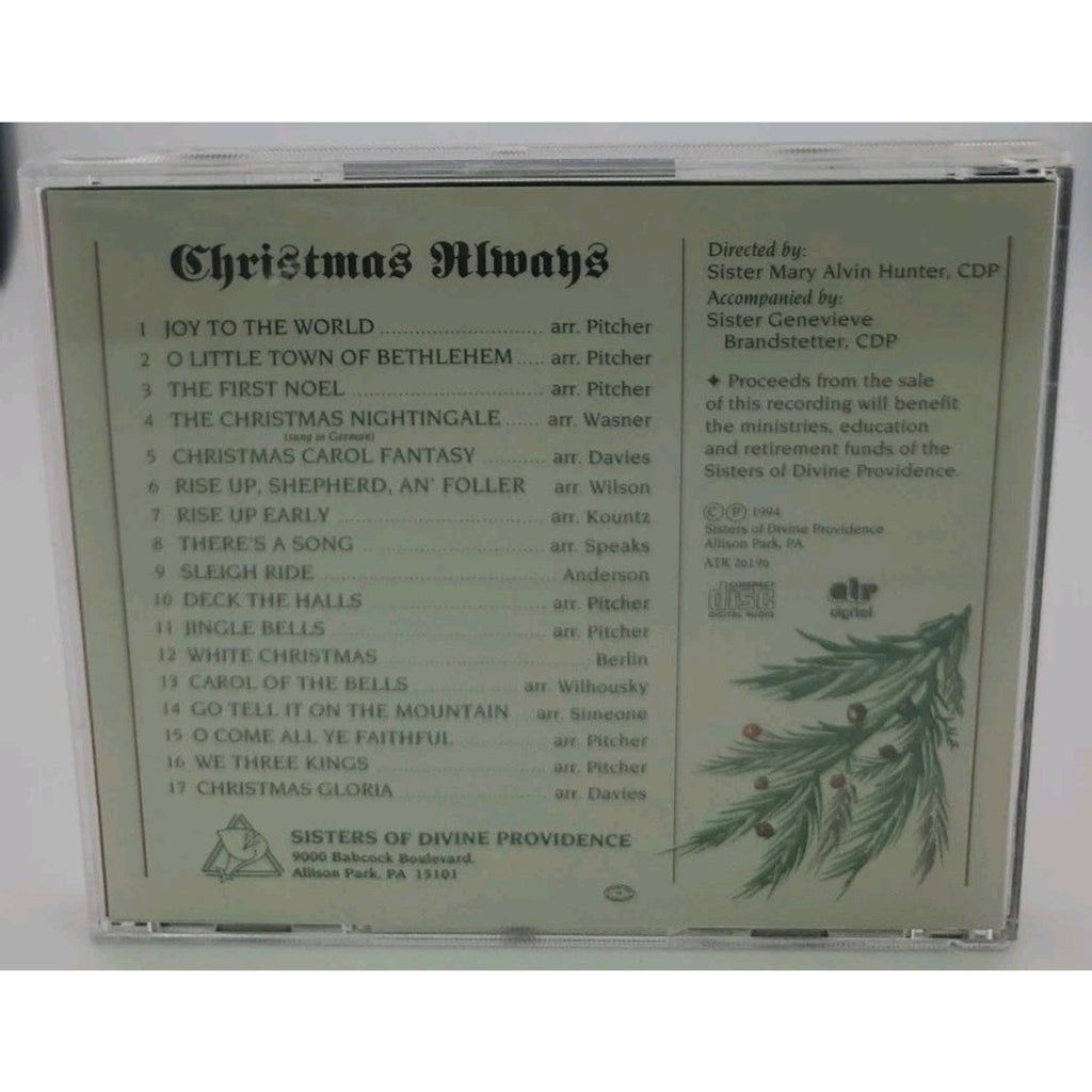 Christmas Always, Sisters of Divine Providence CD