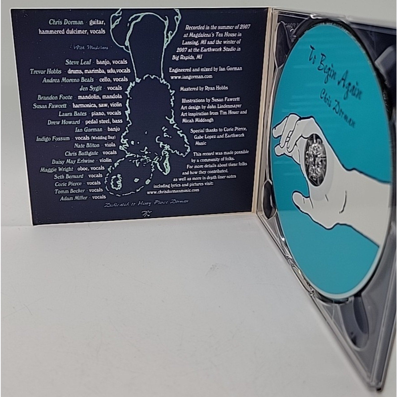 To Begin Again by Chris Dorman (CD, 2008)