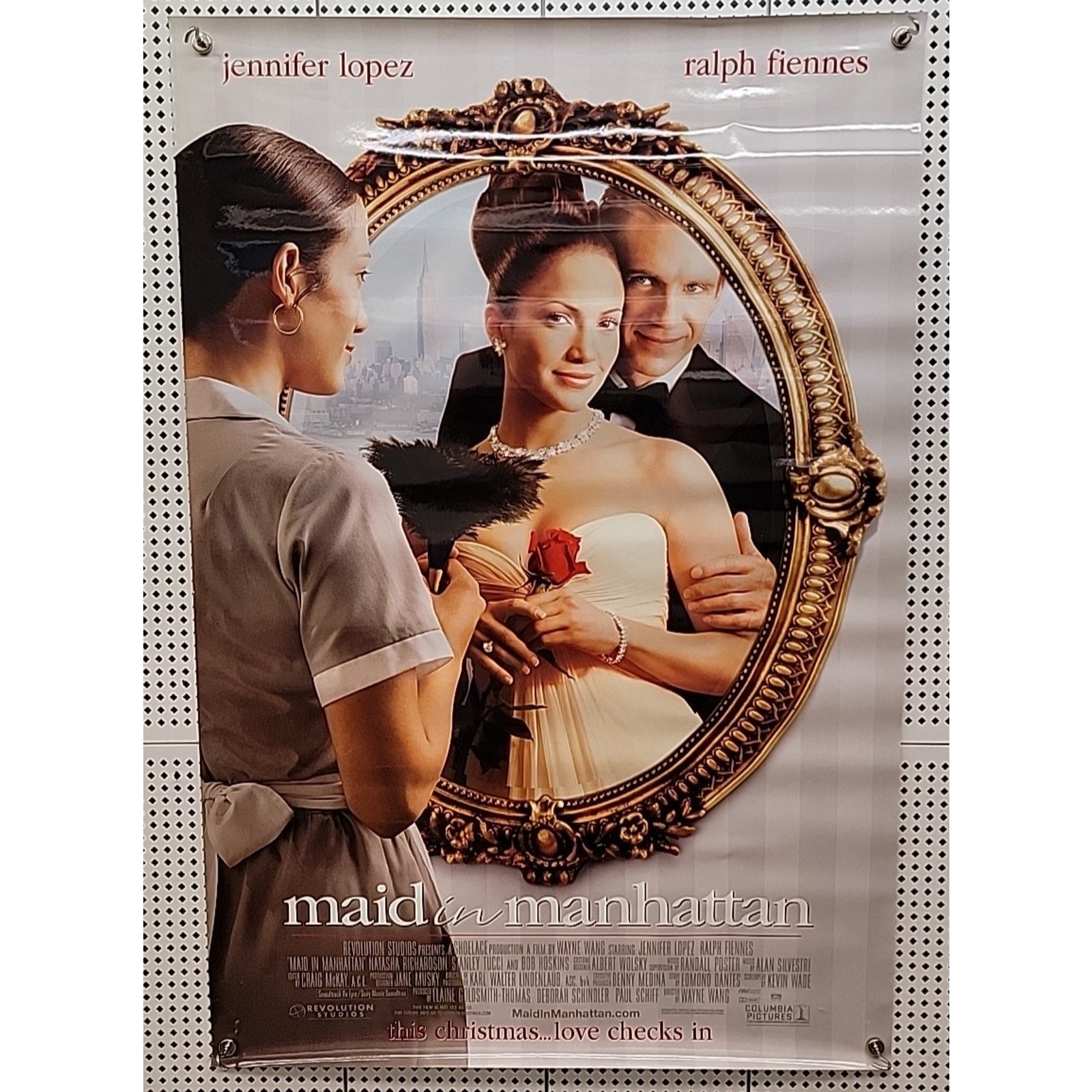 Maid in Manhattan 2002 Double Sided Original Movie Poster 27" x 40"