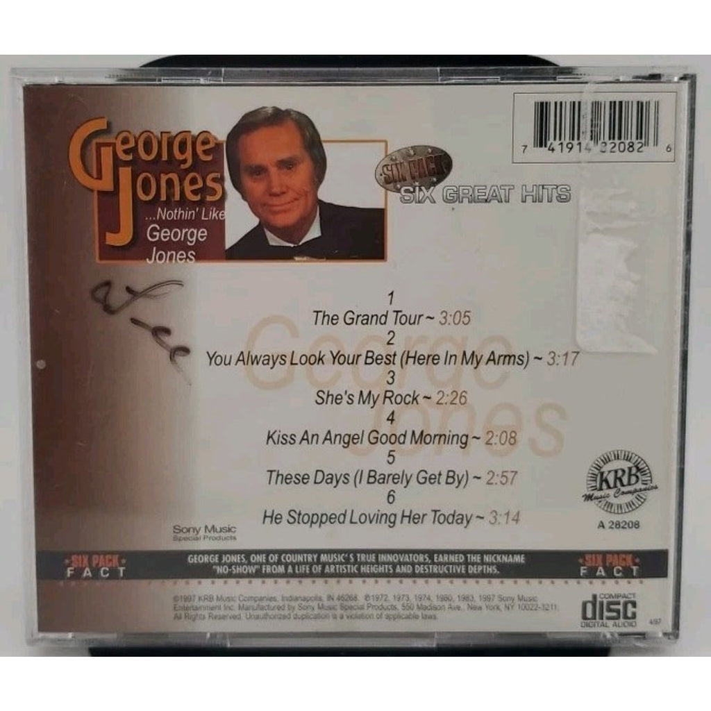 George Jones Nothin' Like George 6 Great Hits (CD)