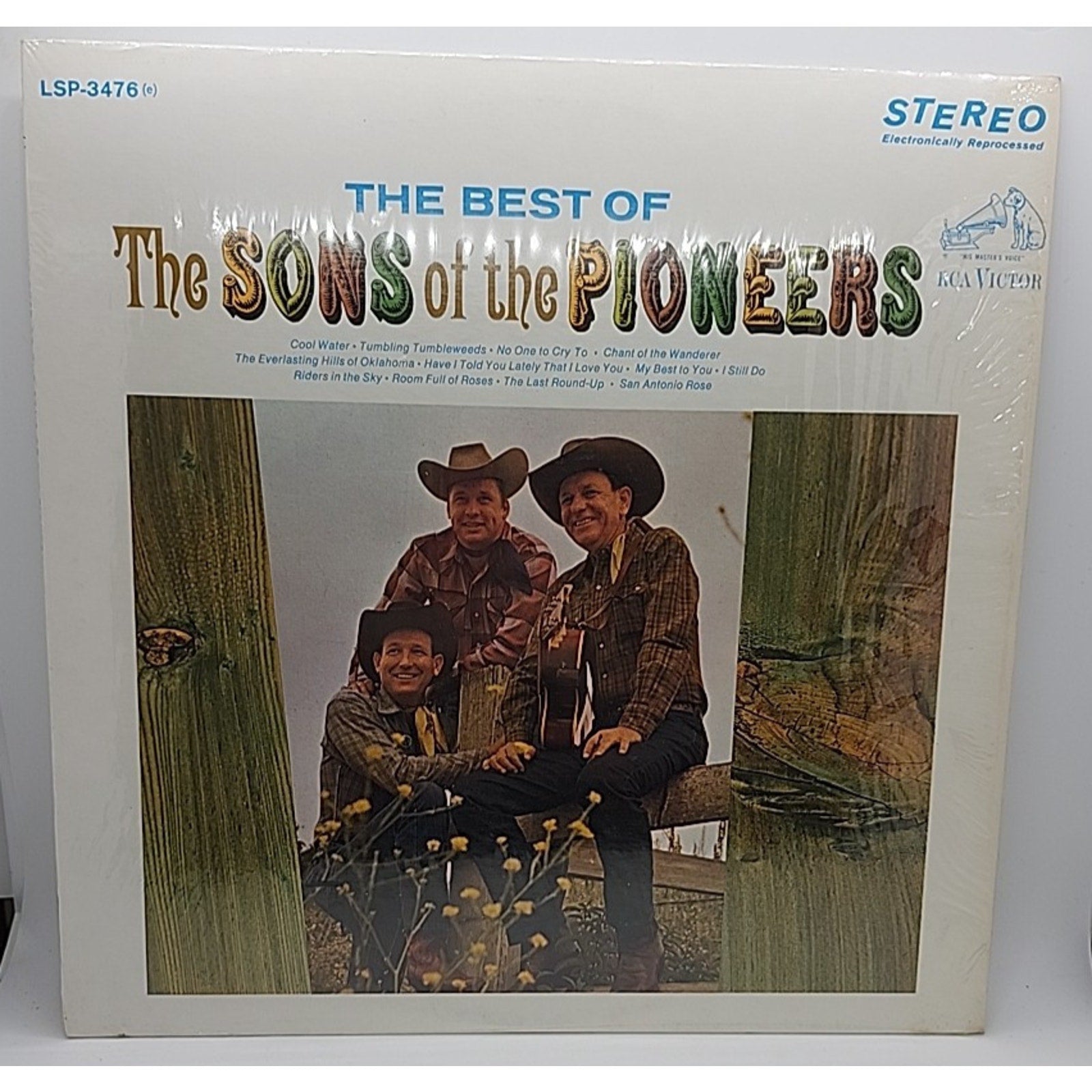 The Best Of The Sons Of The Pioneers (1966) RCA LSP-3476e Stereo (Record)
