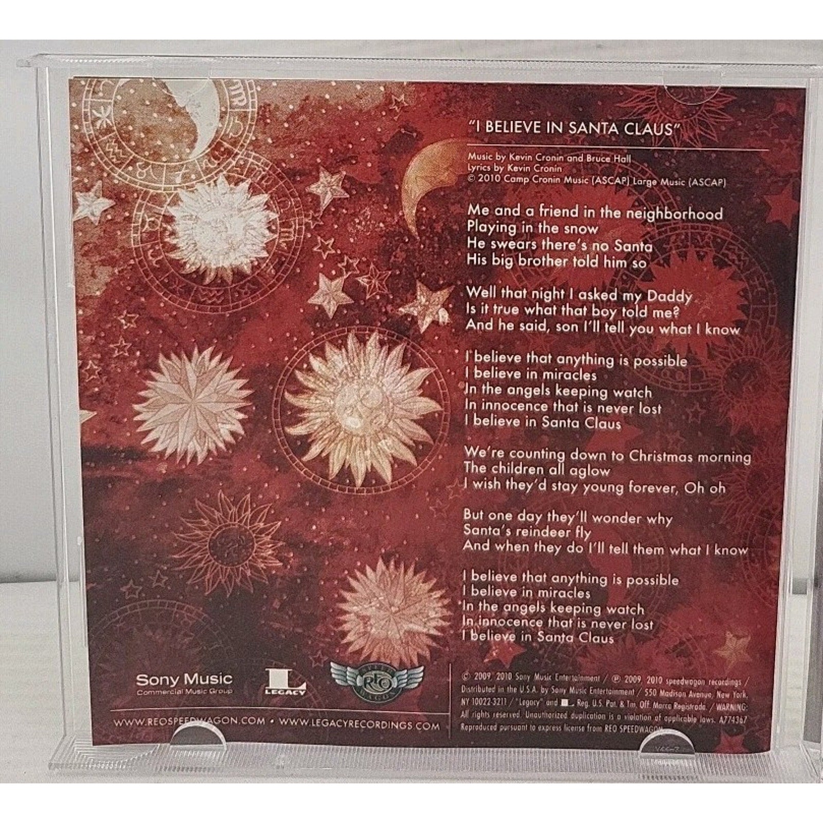 Not So Silent Night by REO Speedwagon (CD, 2010)