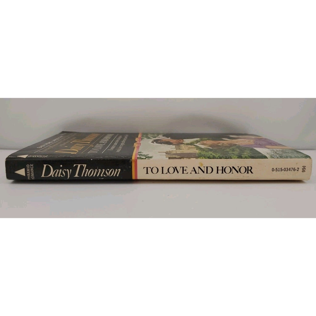 To Love and Honor by Daisy Thomson / 1974 Pyramid Romance Paperback