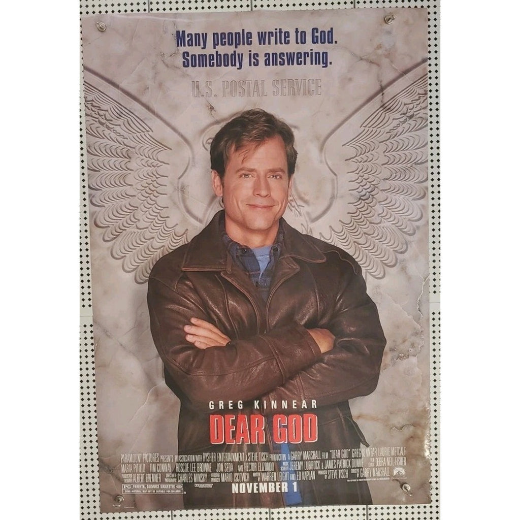 1996 Dear God Original Movie Poster 27x40 Rolled Double Sided