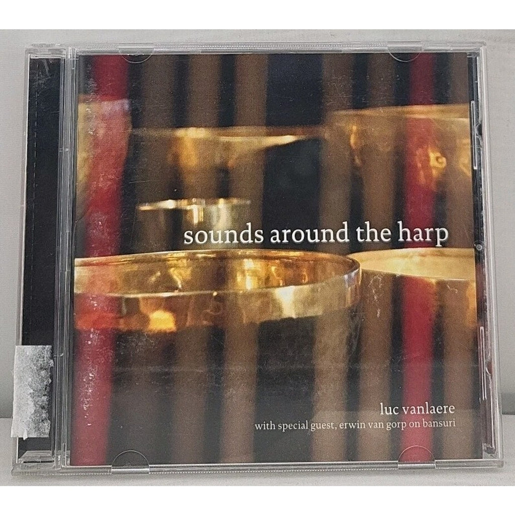 Sounds Around The Harp CD By Luc Vanlaere *Signed*