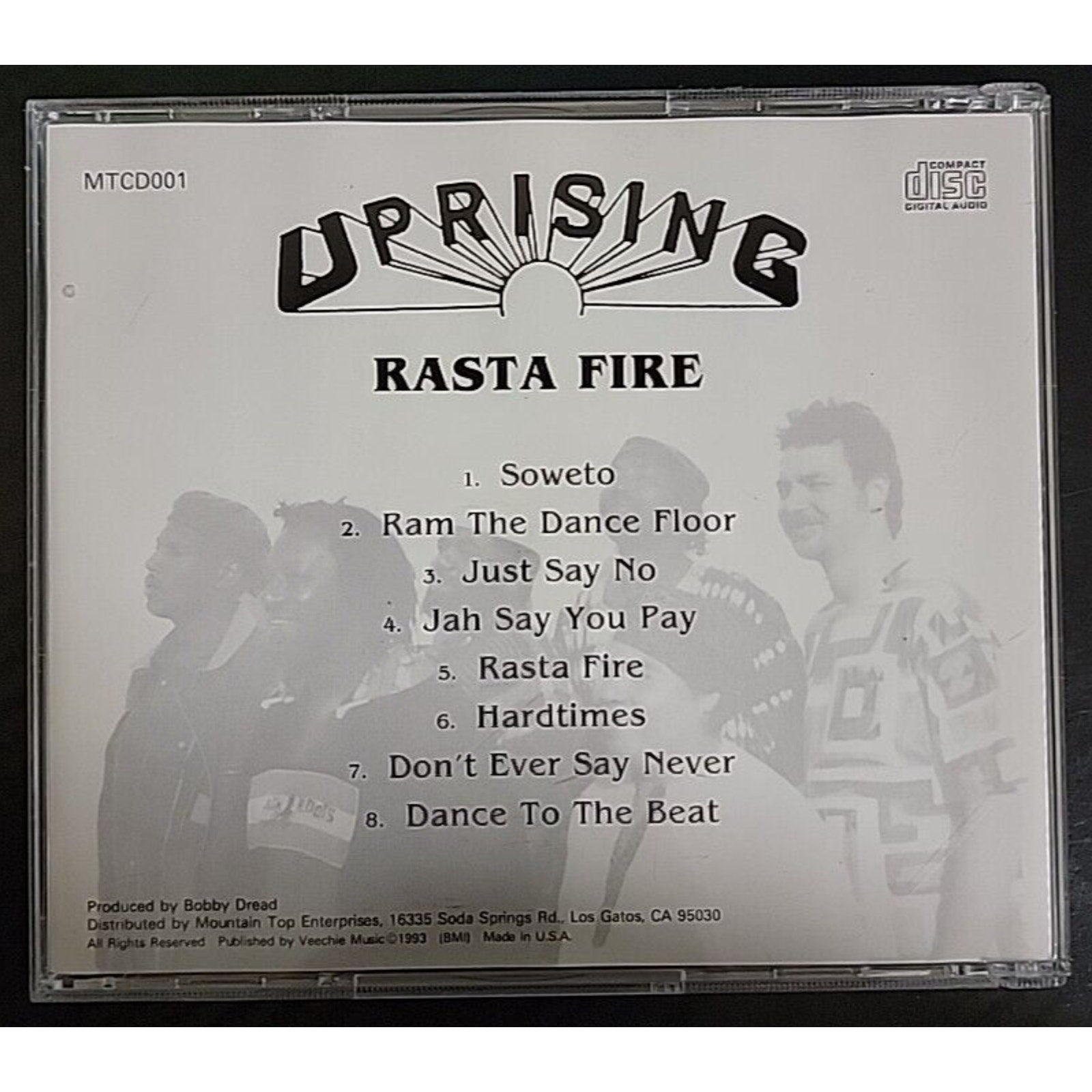 Uprising Rasta Fire (CD)