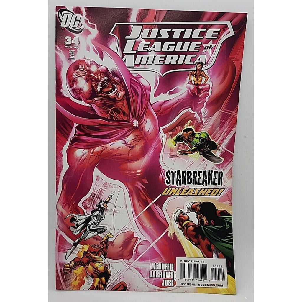 DC Comics Justice League of America #34: Starbreaker Unleashed!