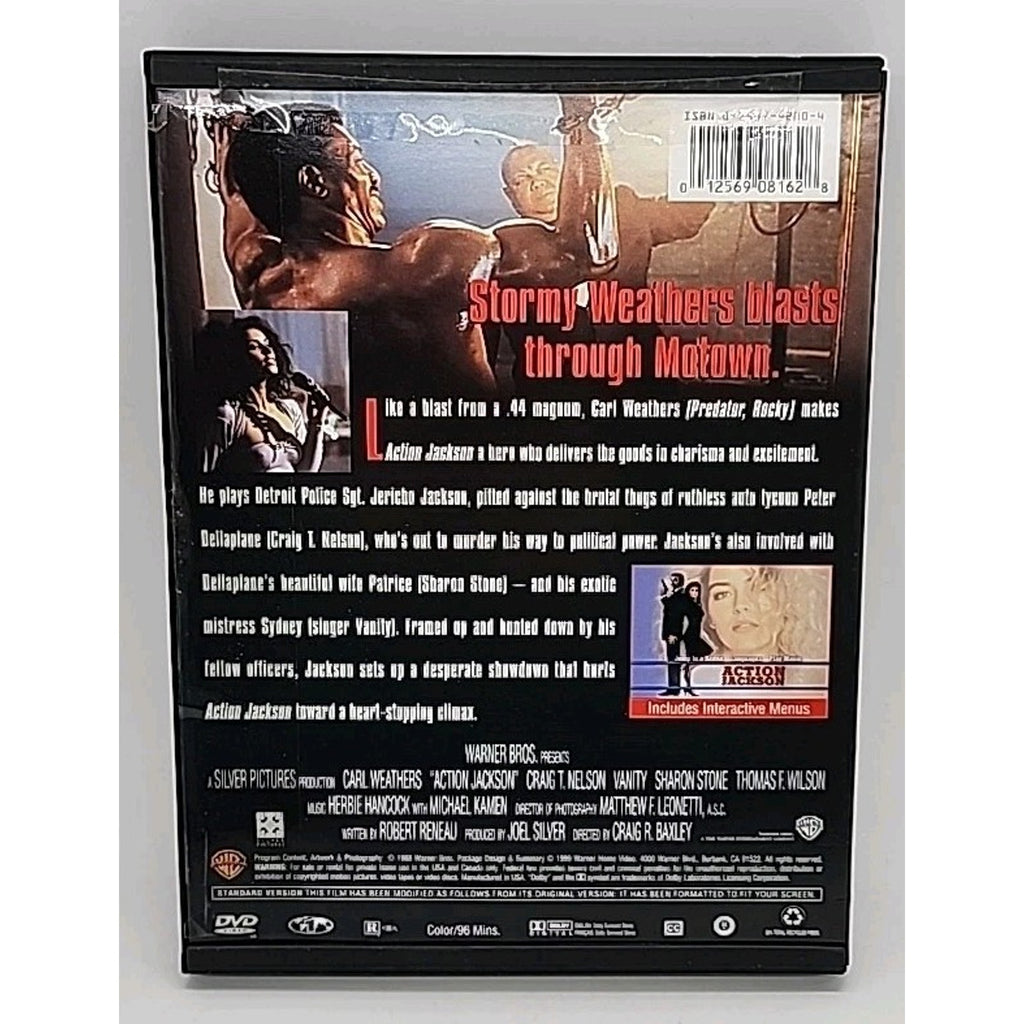Action Jackson (DVD, 1988)