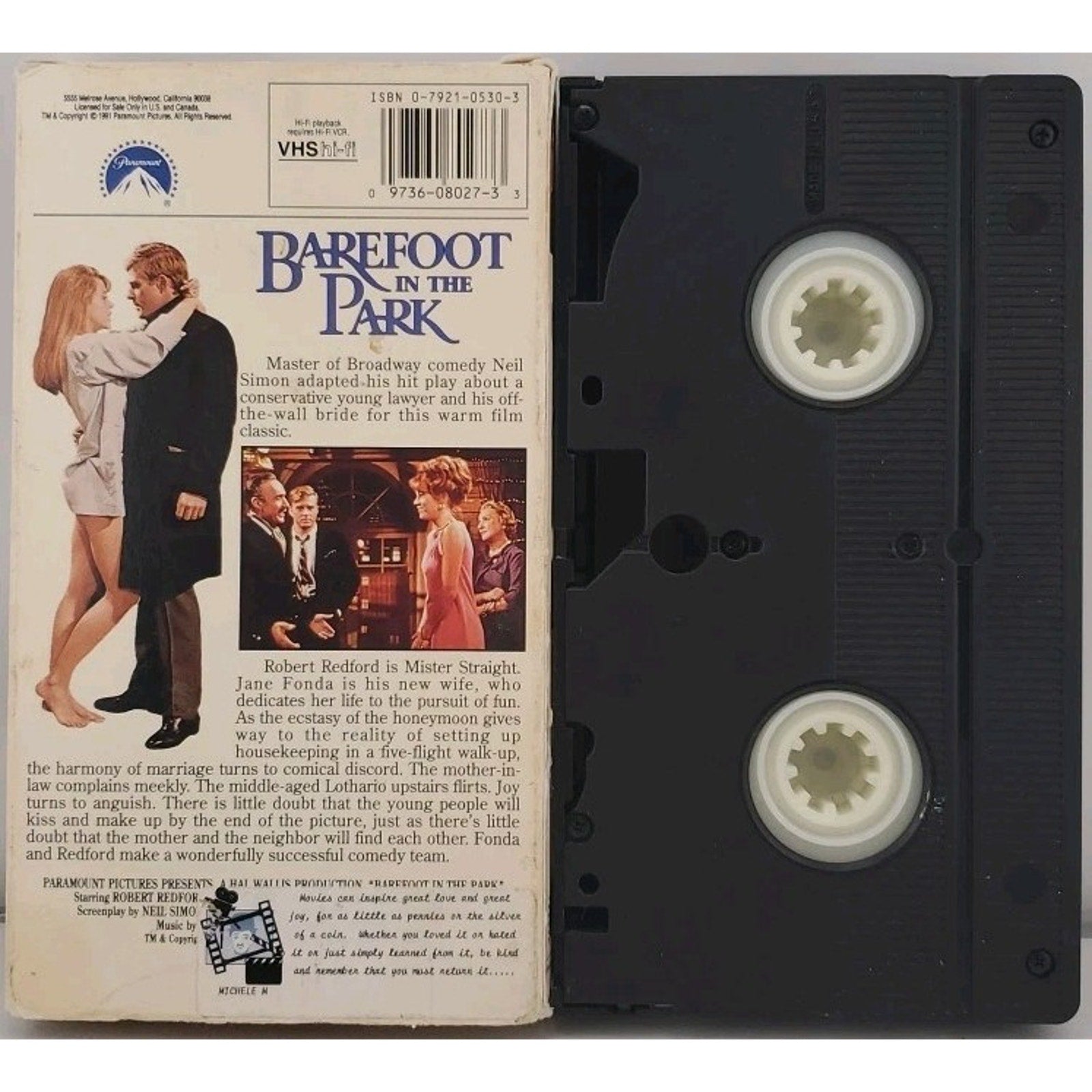 Barefoot in the Park (VHS, 1995)