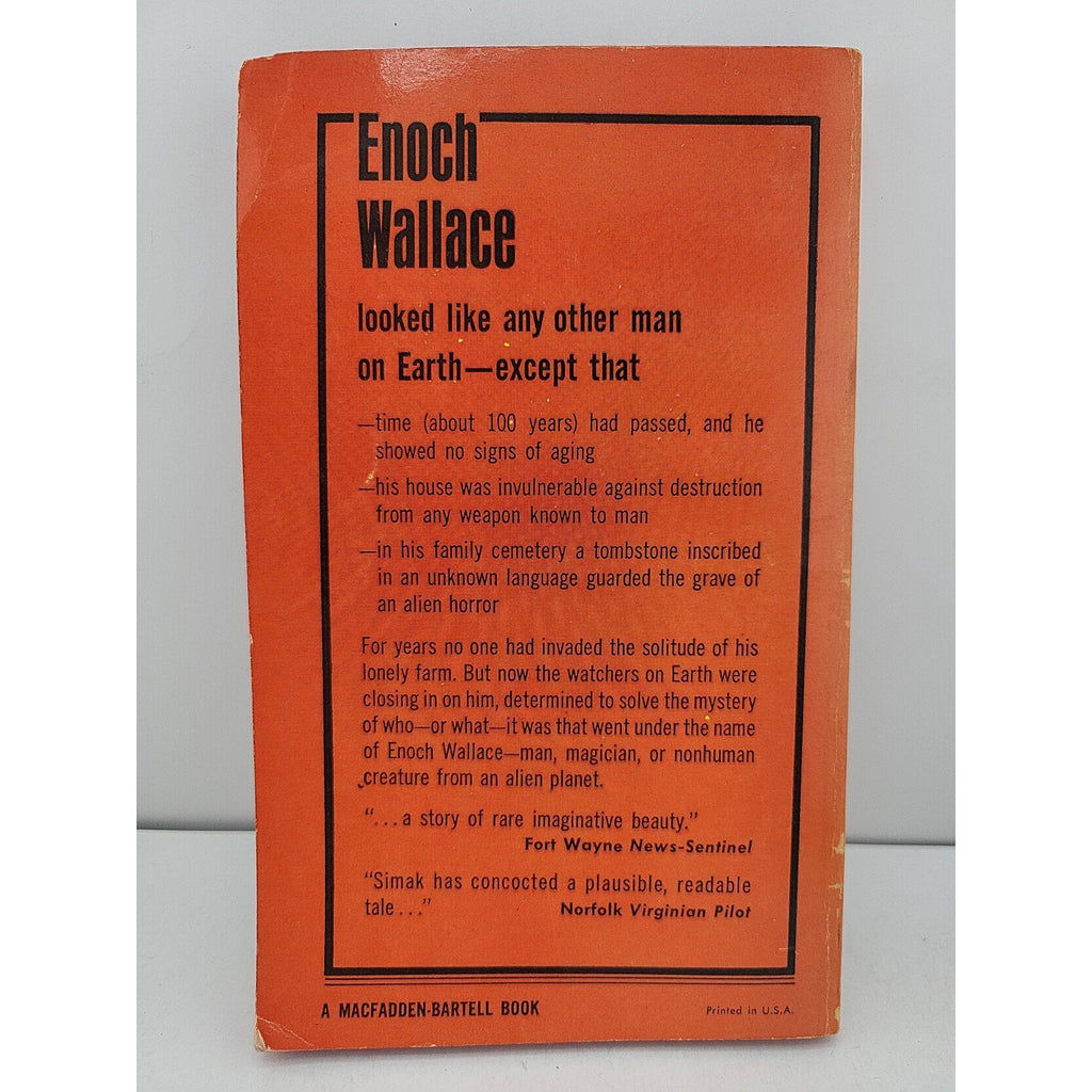 Way Station By Clifford D. Simak (1964 1st Ed. & Print McFadden PB)