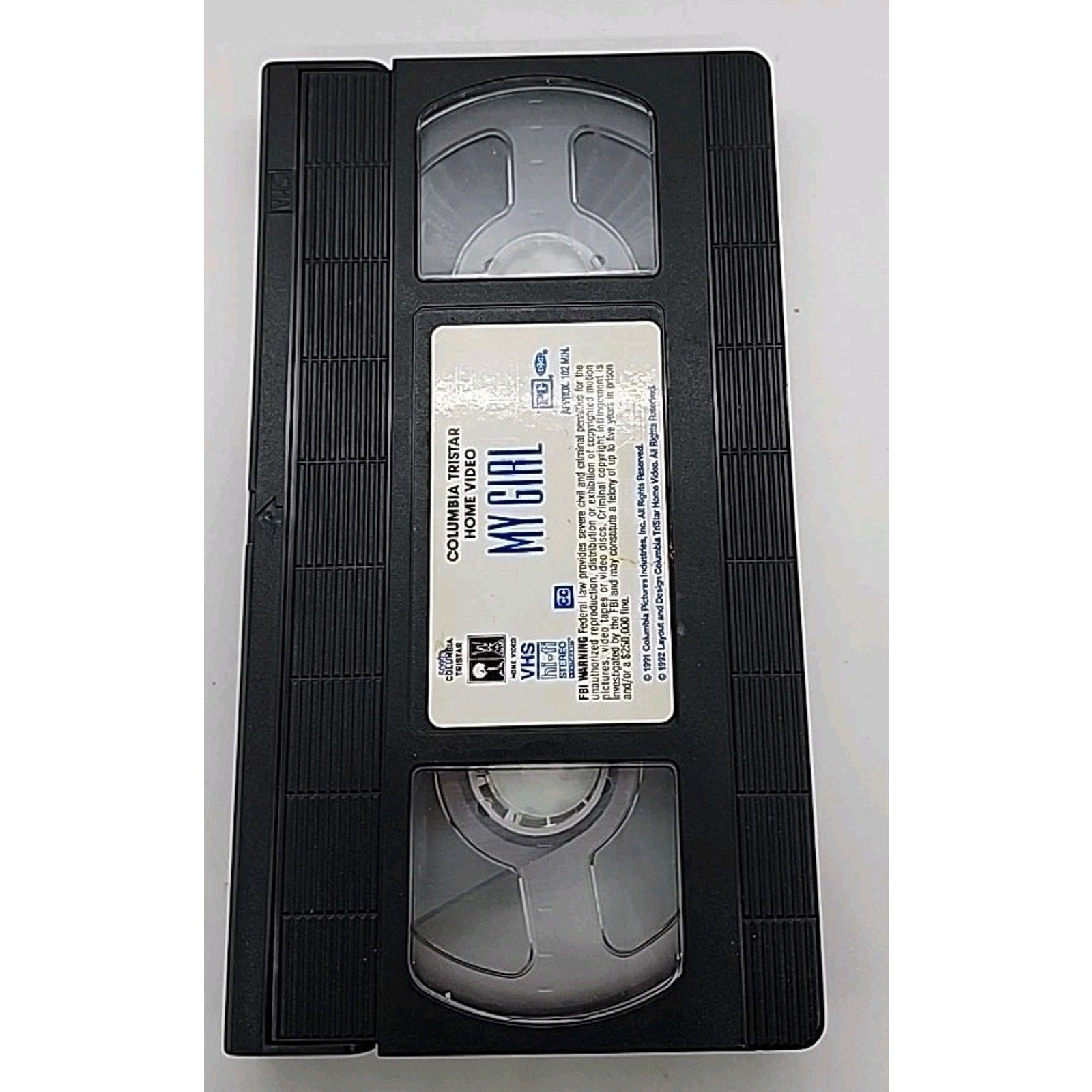 My Girl (VHS, 1992, Closed Captioned)