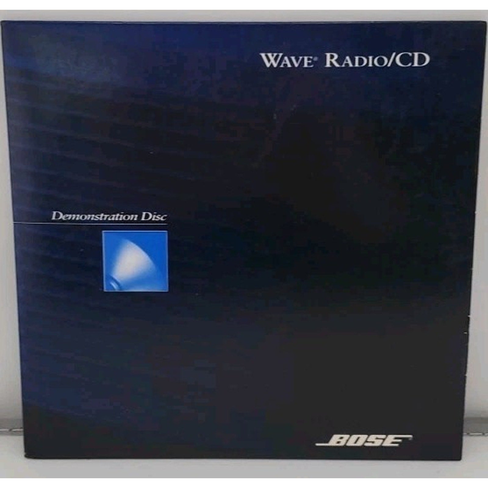 Bose Wave Music System Radio/CD Demo Disc