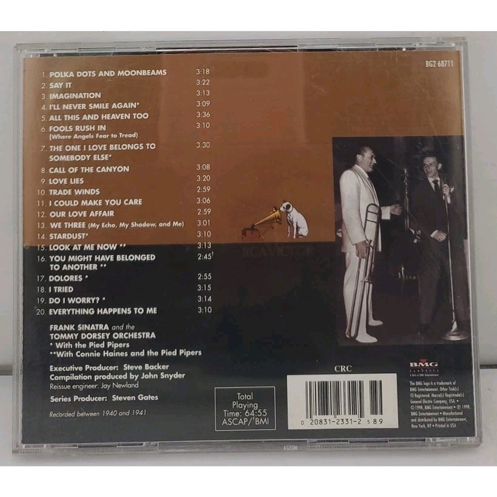Frank Sinatra & The Tommy Dorsey Orchestra - The Popular Sinatra Vol. 1 CD