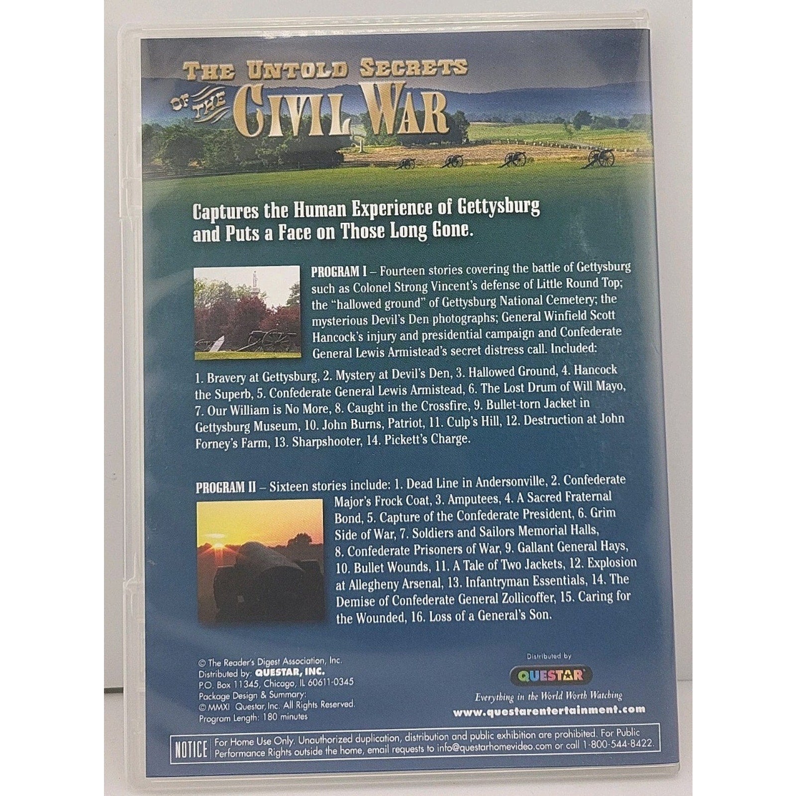 The Untold Secrets of the Civil War (DVD, 2011, 6-Disc Set)