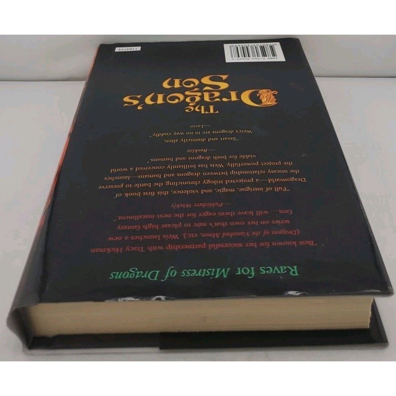 Dragon's Son by Margaret Weis (2004, Hardcover)