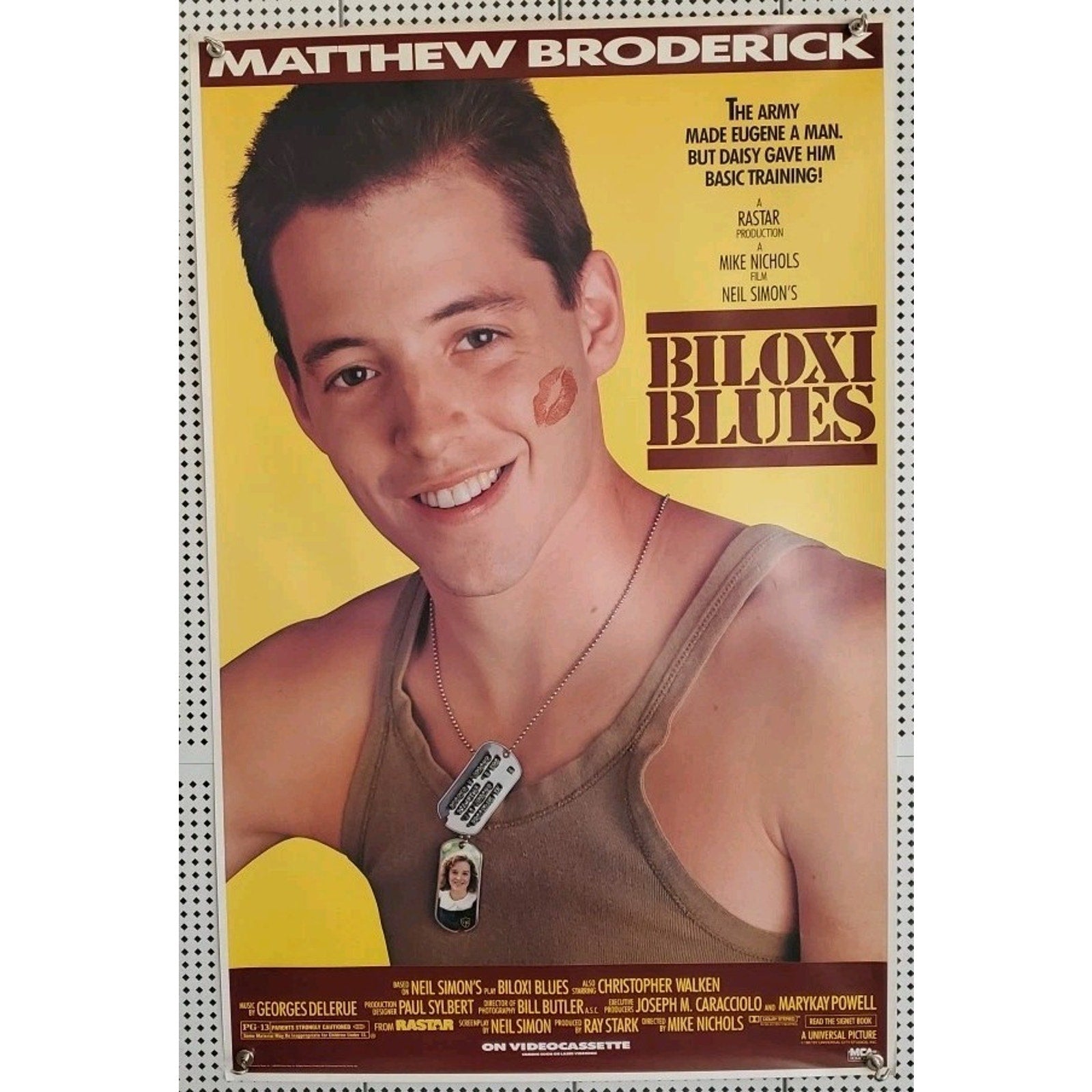 Biloxi Blues 27x41 Original One Sheet Movie Poster Rolled