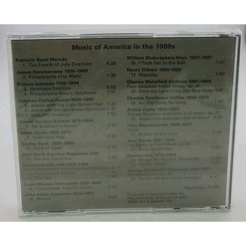 "Music, Philadelphia & Thomas Eakins"CD Museum Of Art 25 Songs