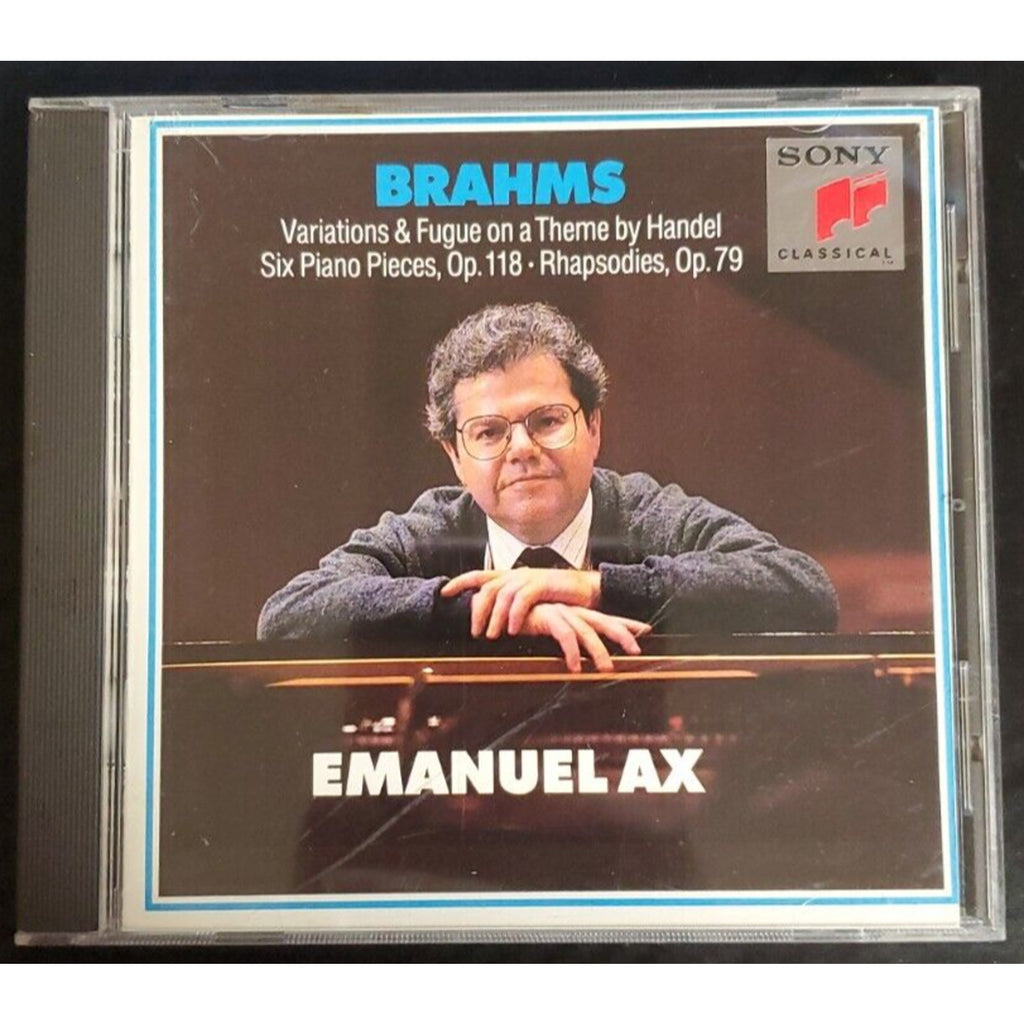 Brahms: Handel Variations; Six Piano Pieces; Two Rhapsodies (CD, Jun-1992, Sony