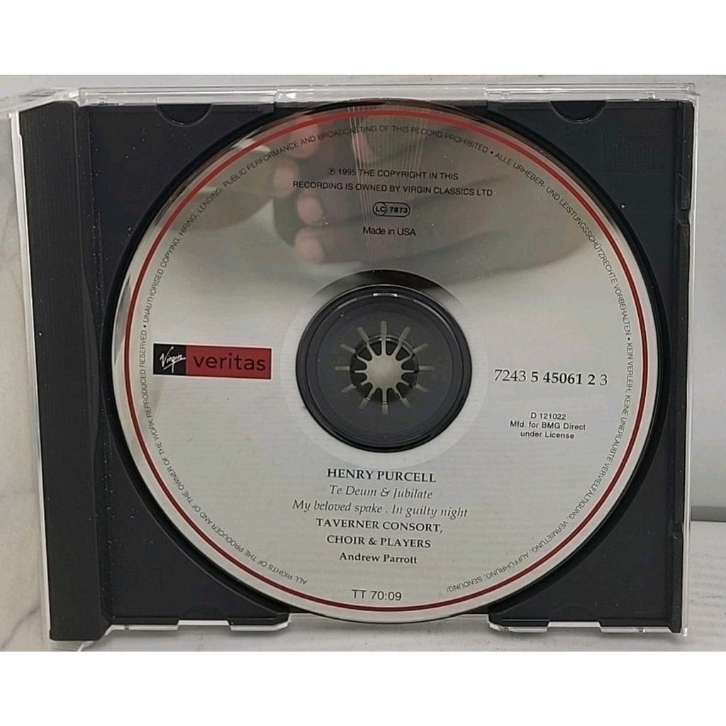 Taverner Consort, Choir & Players: Purcell: Te Deum & Jubilate (1995) - CD