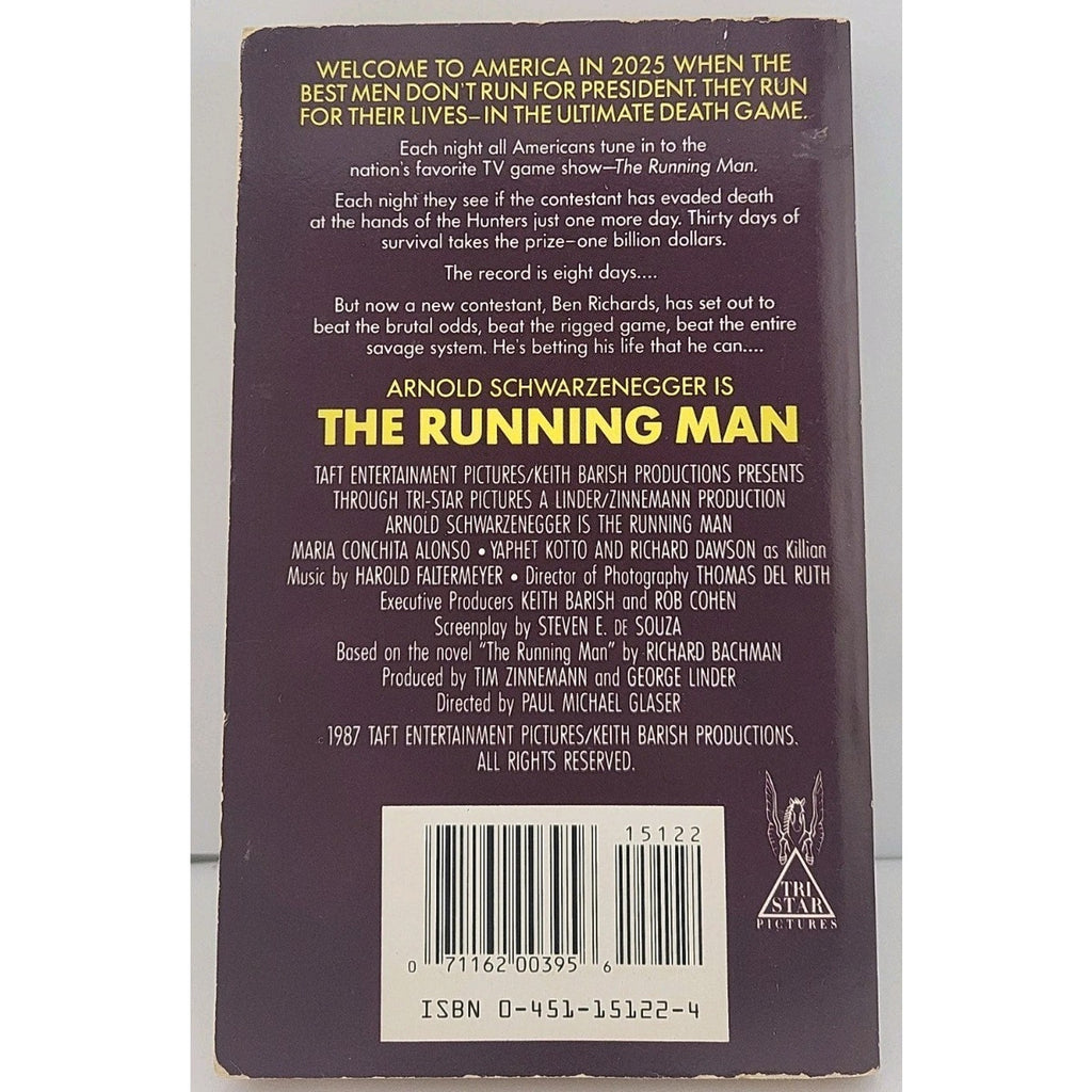 The Running Man By Stephen King (Paperback)