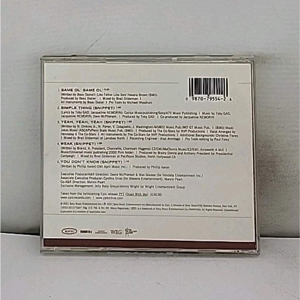Same Ol' Same Ol' [CD5] [Single] by P.Y.T. (CD, Mar-2001, Epic)