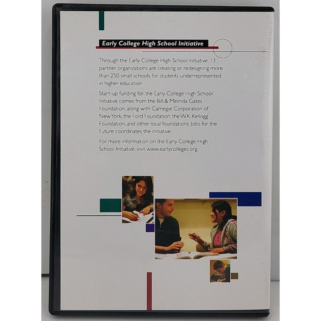 Early College High School: Opportunity For A Lifetime DVD