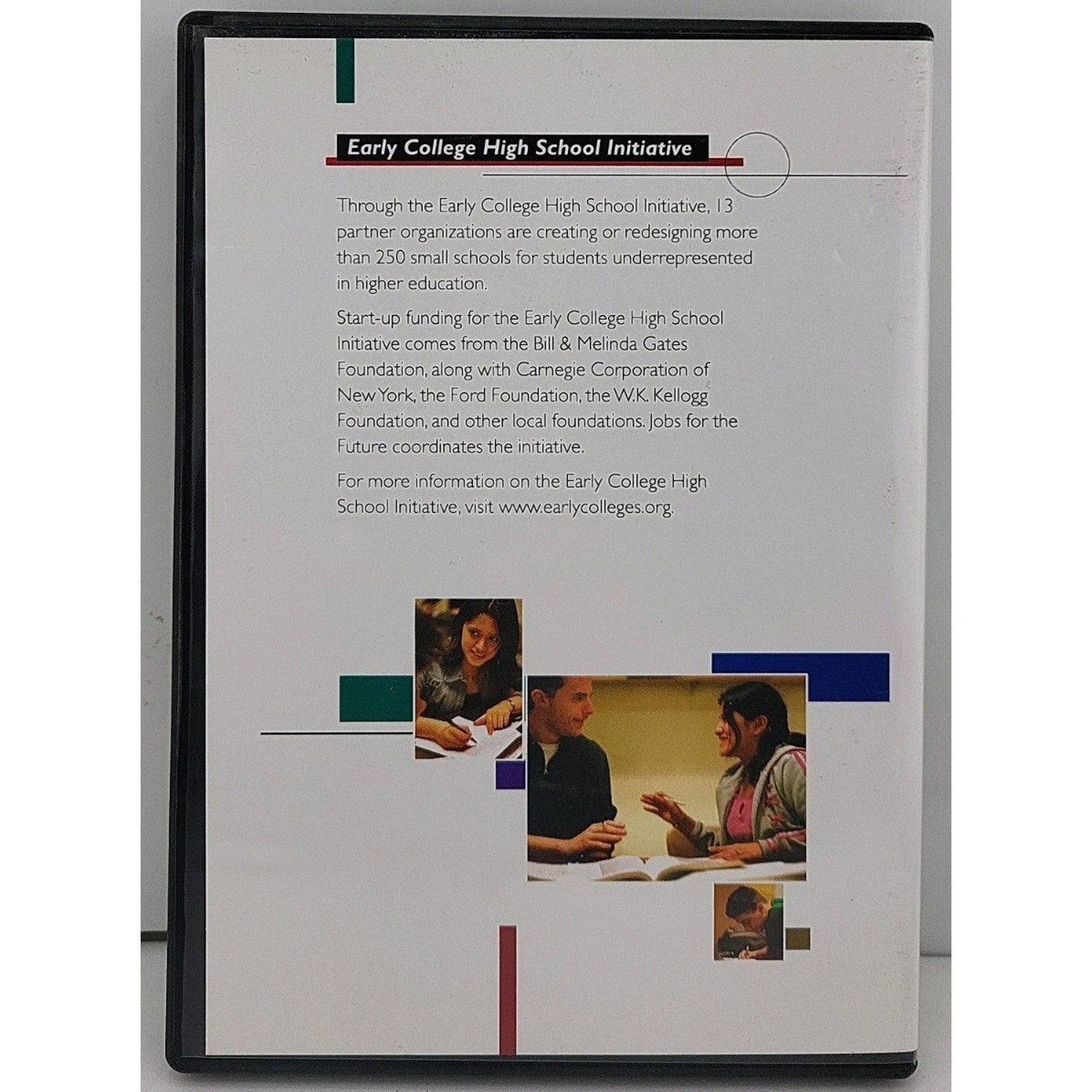 Early College High School: Opportunity For A Lifetime DVD