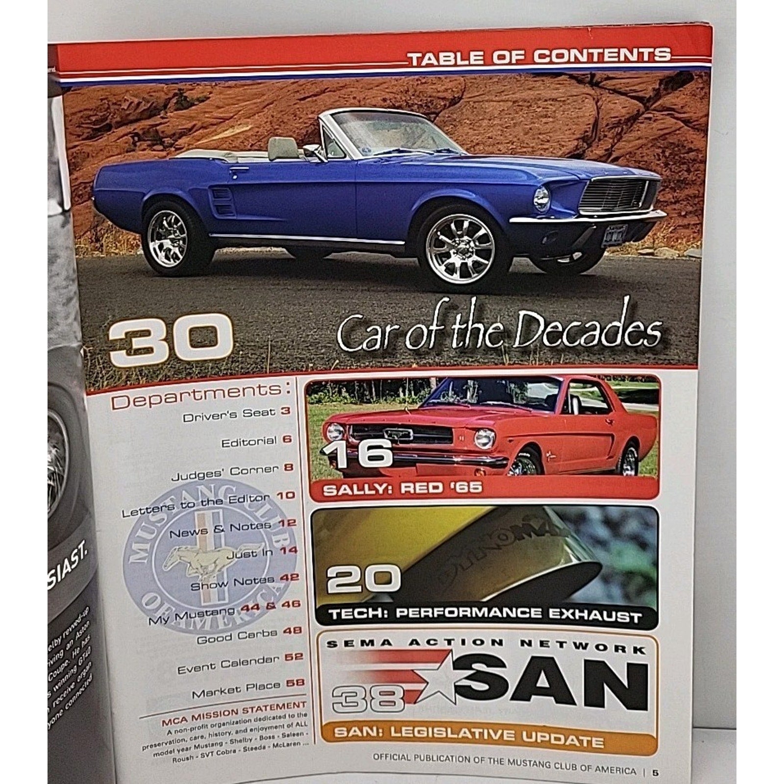 Mustang Times Magazine Marxh 2008 Vol. 32 No. 3