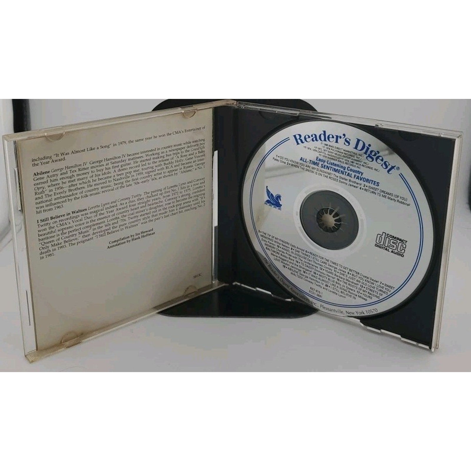 All Time Sentimental Favorites Audio Music CD Disc 1996 Reader's Digest