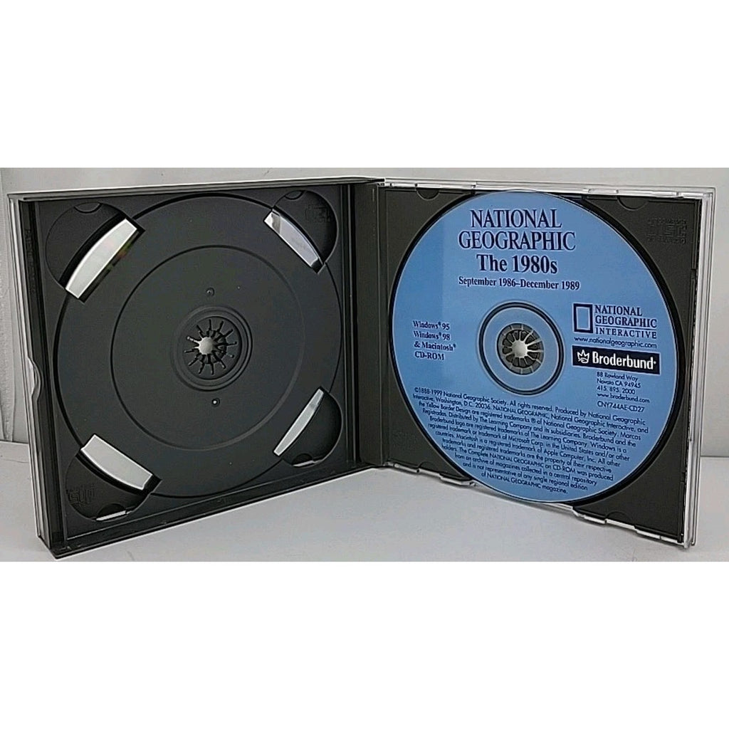 The National Geographic Magazine 1980's CD-ROM (Win/ Mac), AUD