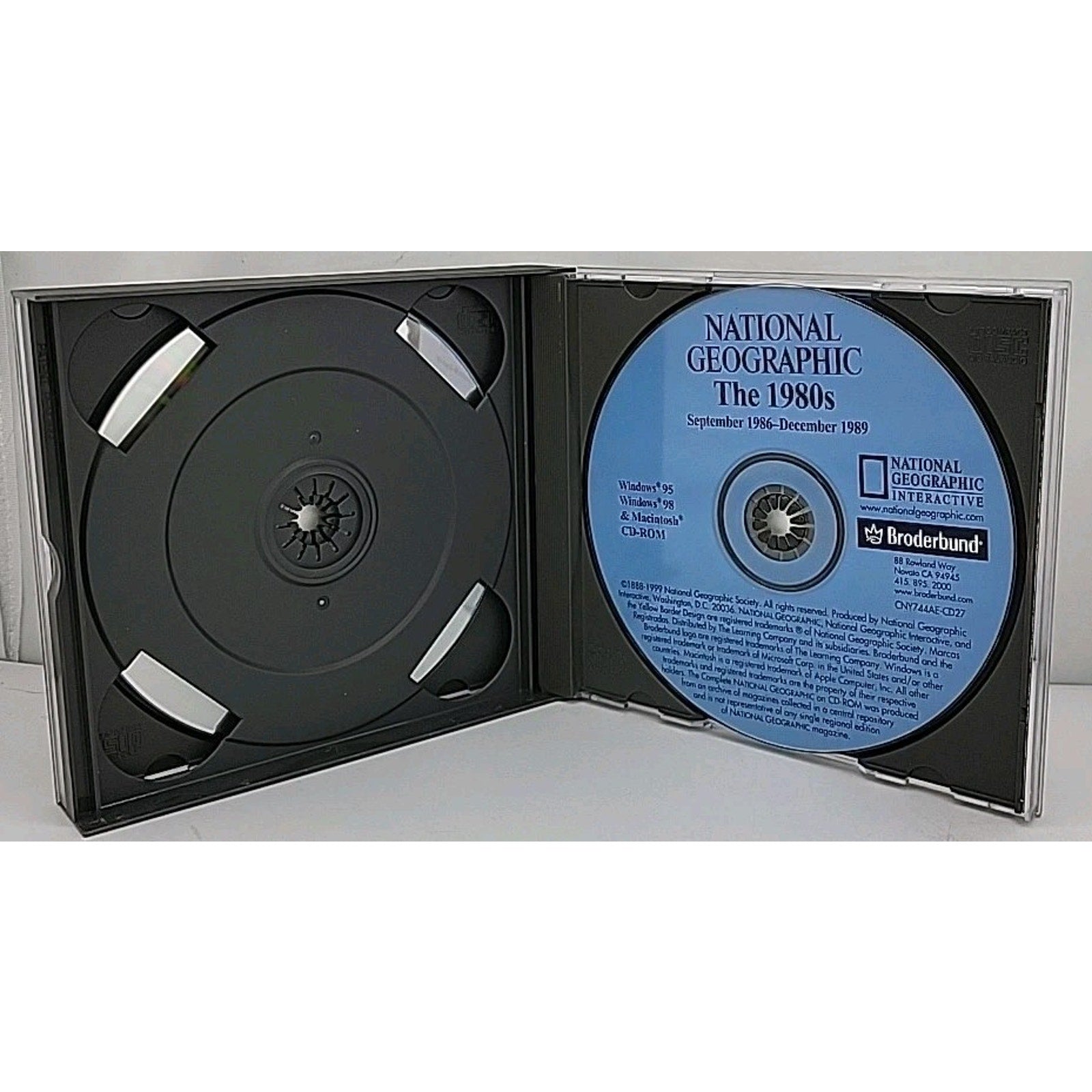 The National Geographic Magazine 1980's CD-ROM (Win/ Mac), AUD