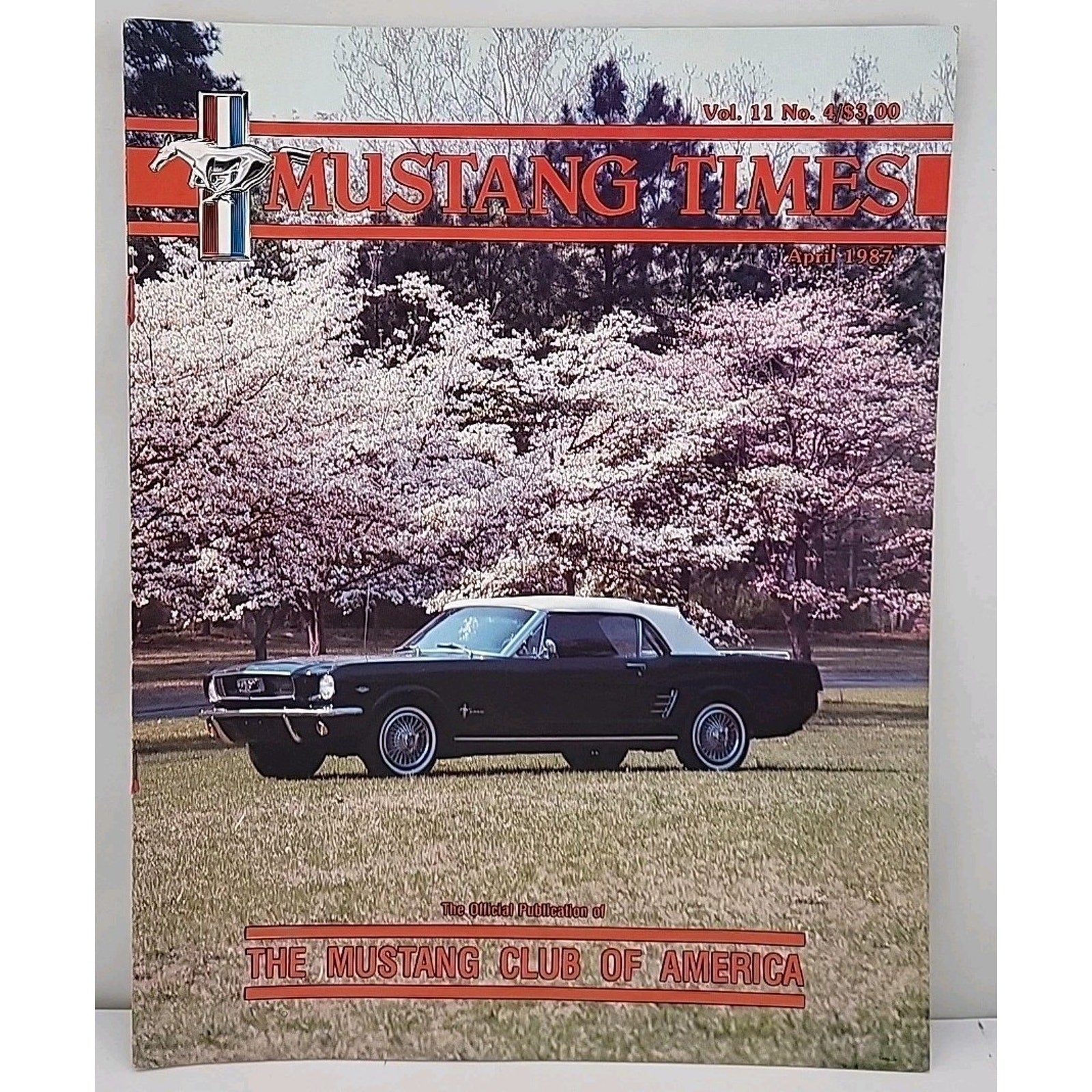 Mustang Times Magazine April 1987 Vol. 11 No. 4