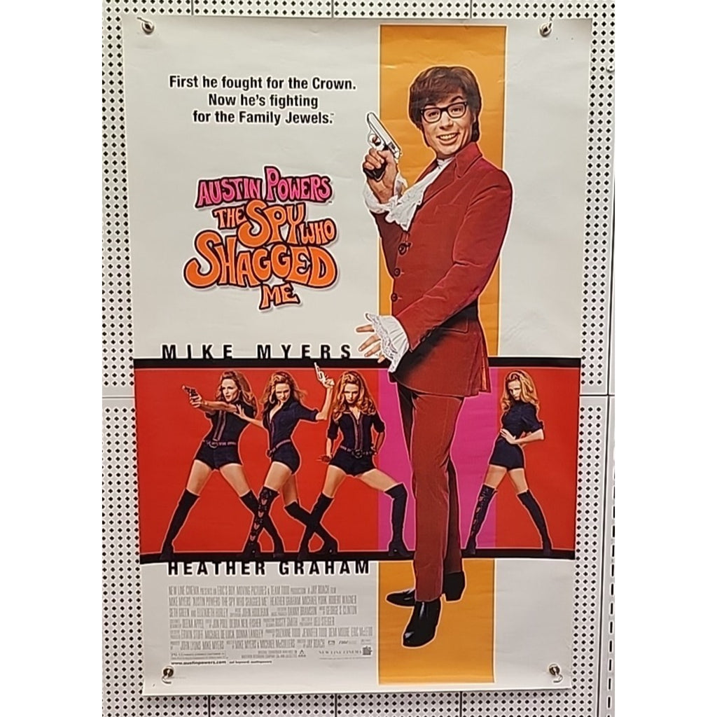 Ausitn Powers The Spy Who Shagged Me Poster 1999 27x40