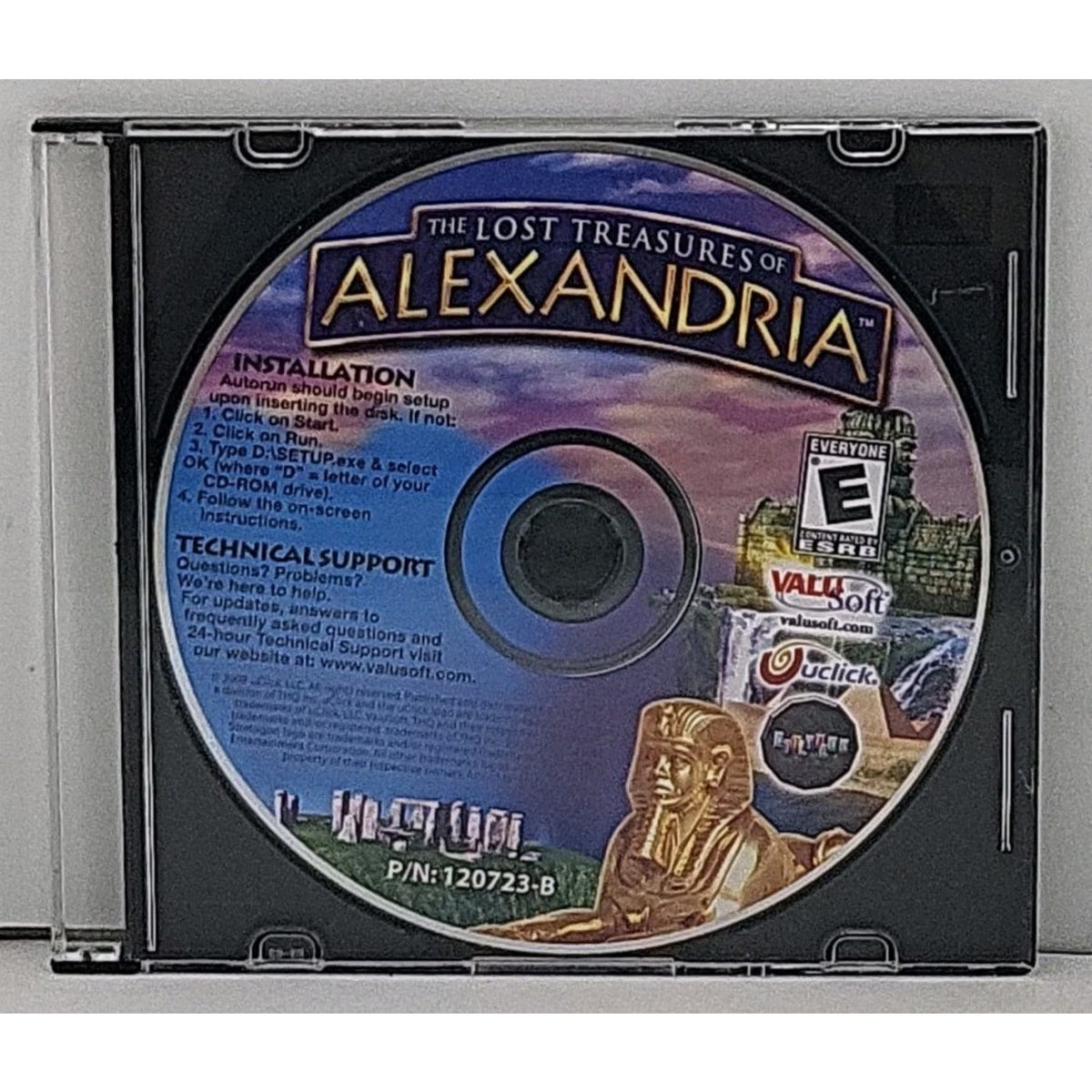 Lost Treasures of Alexandria (PC, 2008) *Disc Only*