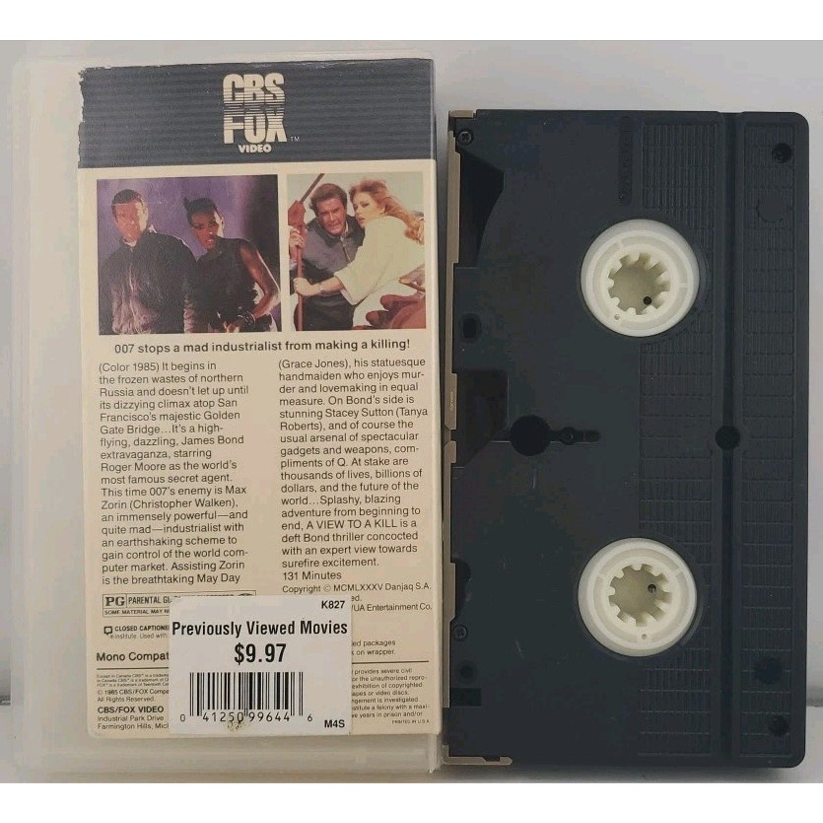 A View to a Kill (VHS, 1989)