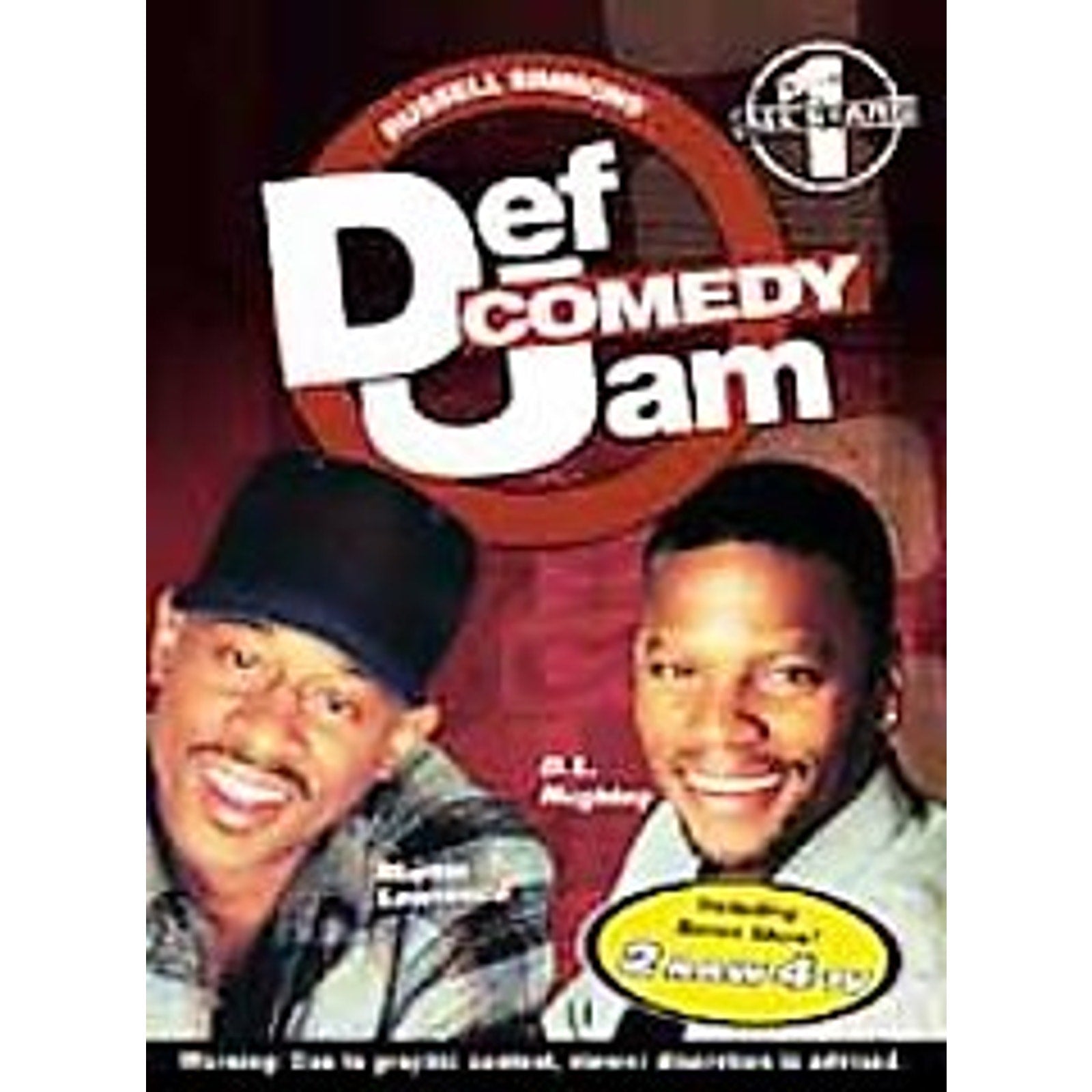 Def Comedy Jam: All Stars Vol. 2 (DVD, 2001)