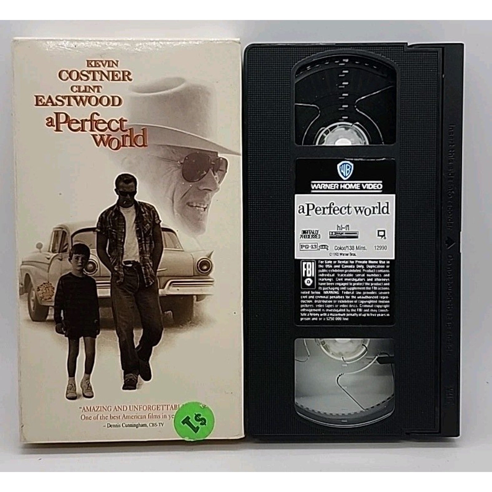 A Perfect World (VHS, 1994, Widescreen)