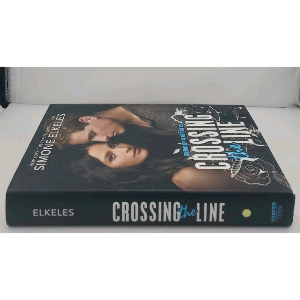 Crossing the Line by Simone Elkeles (2018, Hardcover)