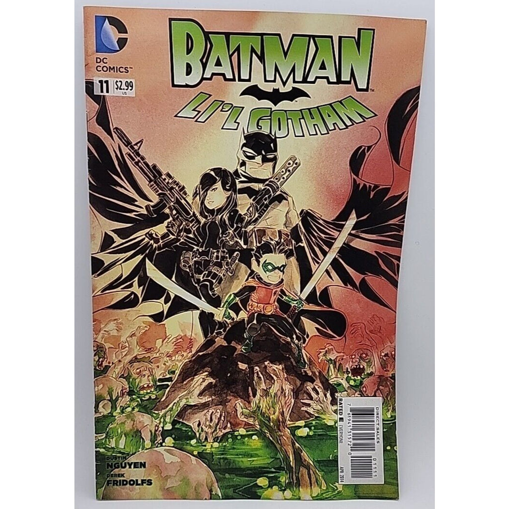 Batman Li'l Gotham #11 Volume 1 DC Comic Book 2013 Dustin Nguyen
