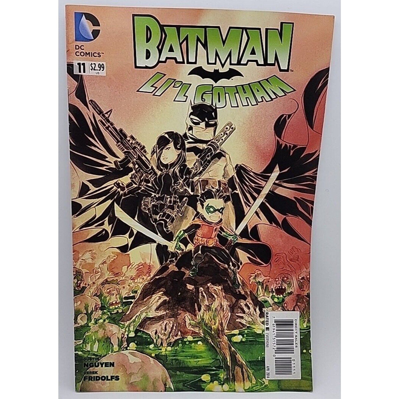 Batman Li'l Gotham #11 Volume 1 DC Comic Book 2013 Dustin Nguyen