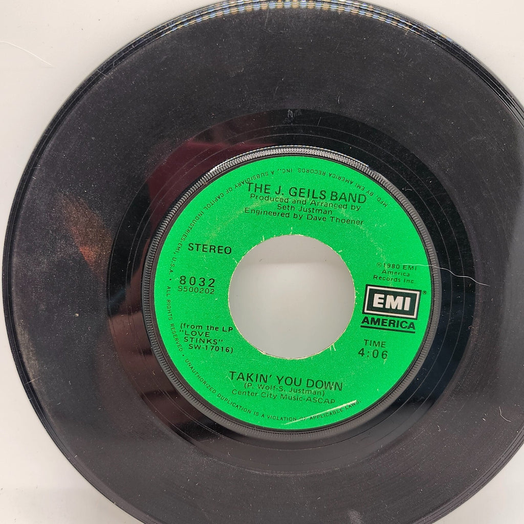 Come Back / Takin' You Down By The J. Gelis Band (Record) - 8032