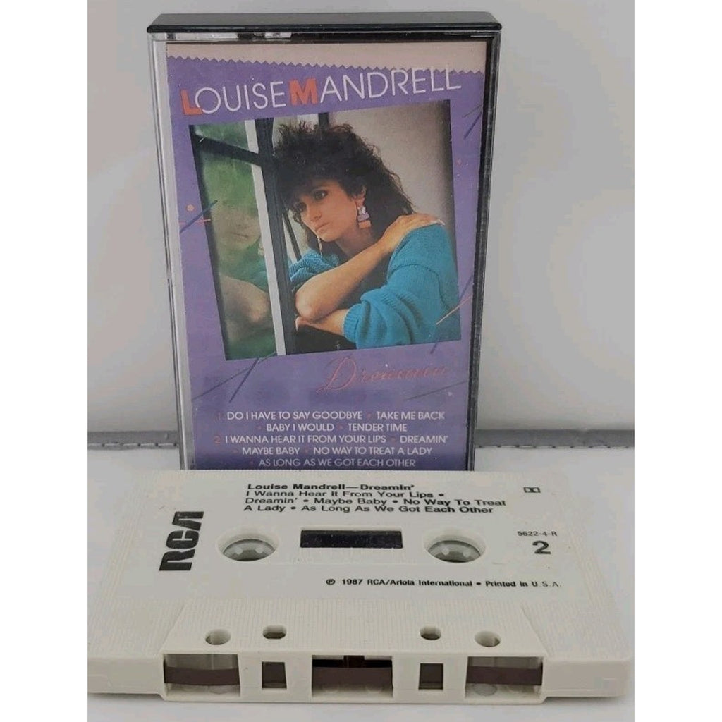 Louise Mandrell Dreamin Cassette 1987 RCA 5622-4-R