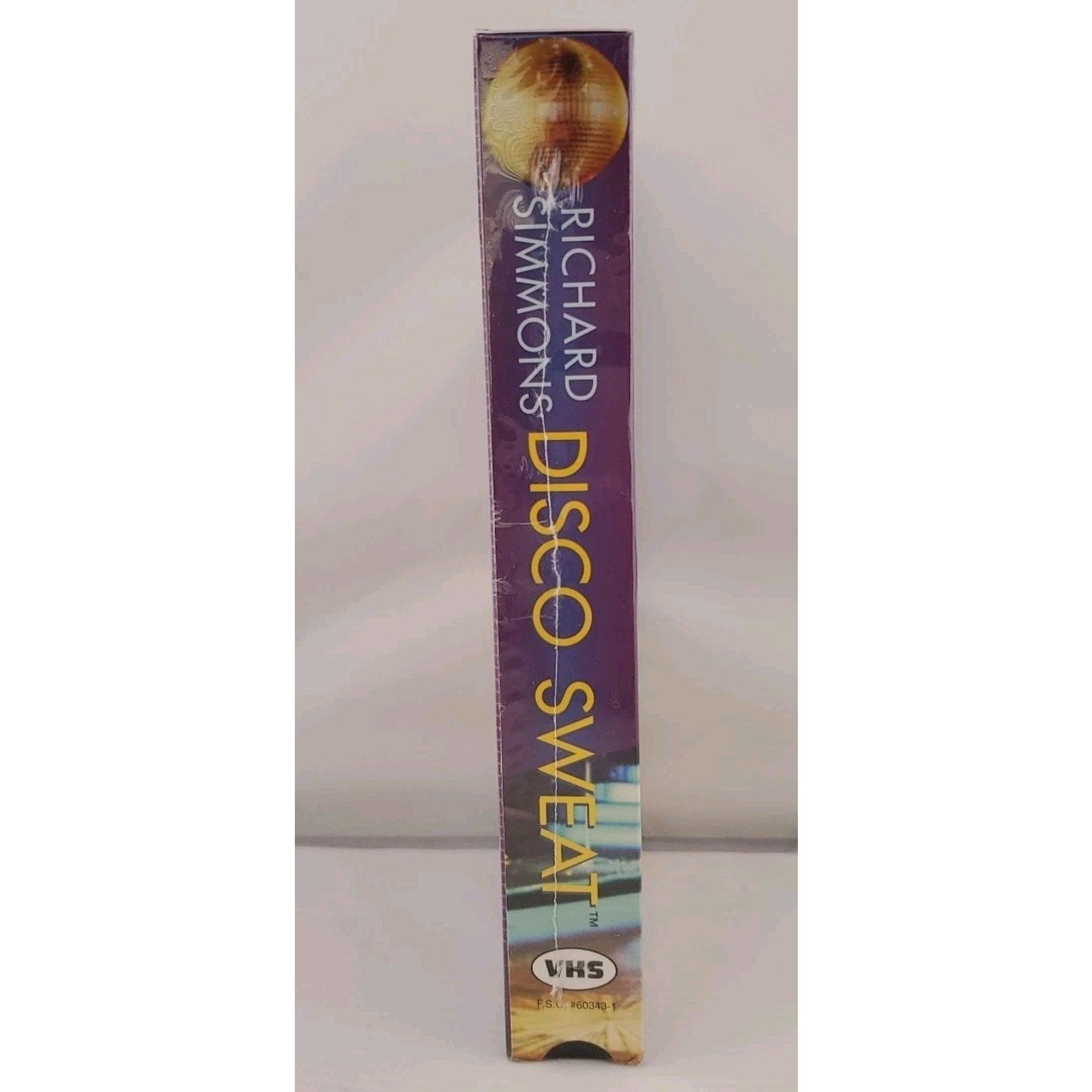 Richard Simmons Disco Sweat Exercise Fitness VHS *Brand New*