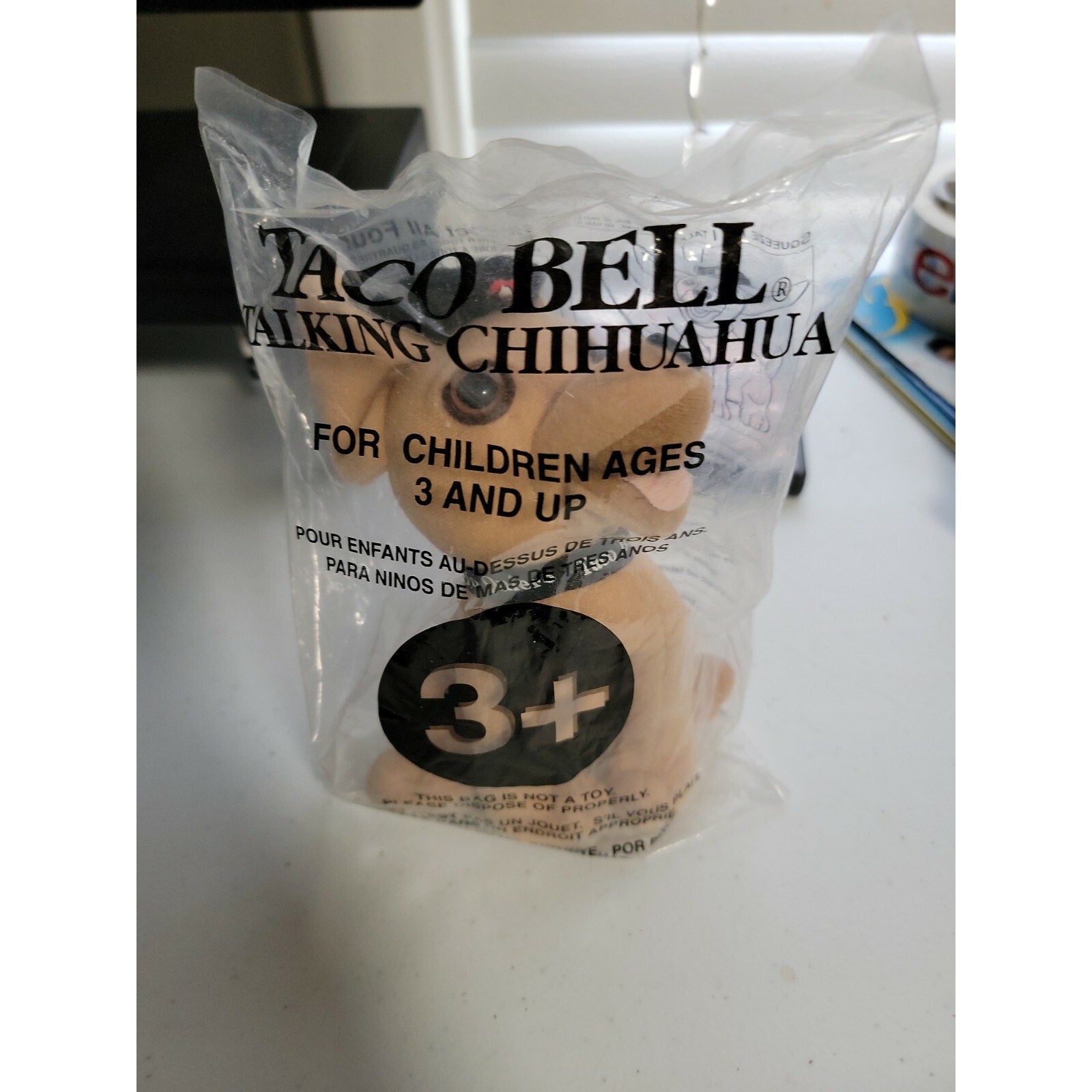 Taco Bell Talking Chihuahua "Viva Gorditas" (Doesn't talk)