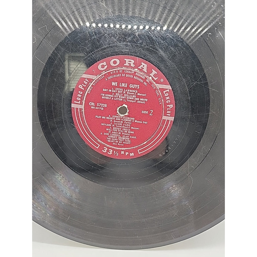 We Like Guys! Coral Steve Lawrence Billy Williams (Record)