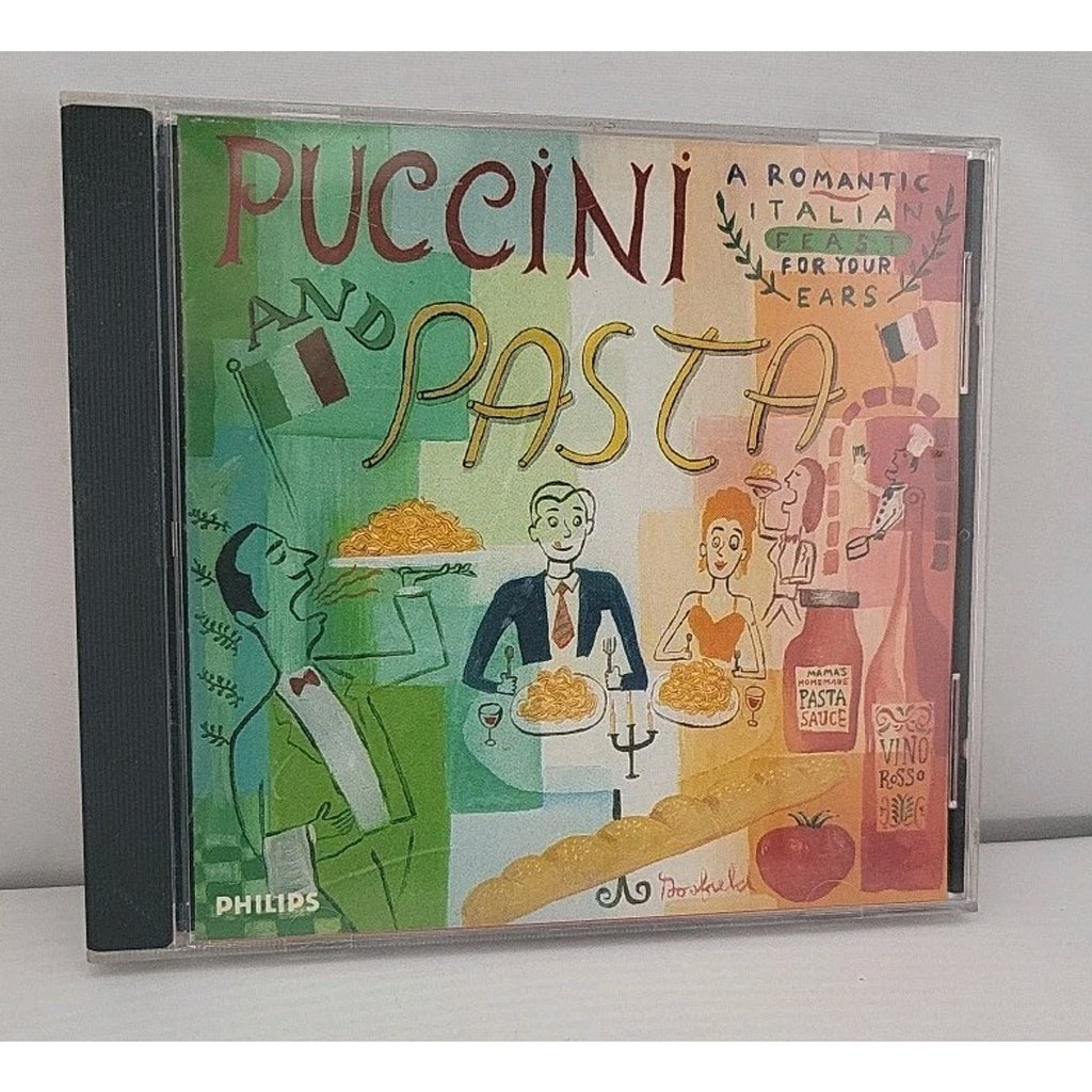 Various – Puccini And Pasta - A Romantic Italian Feast For Your Ears CD