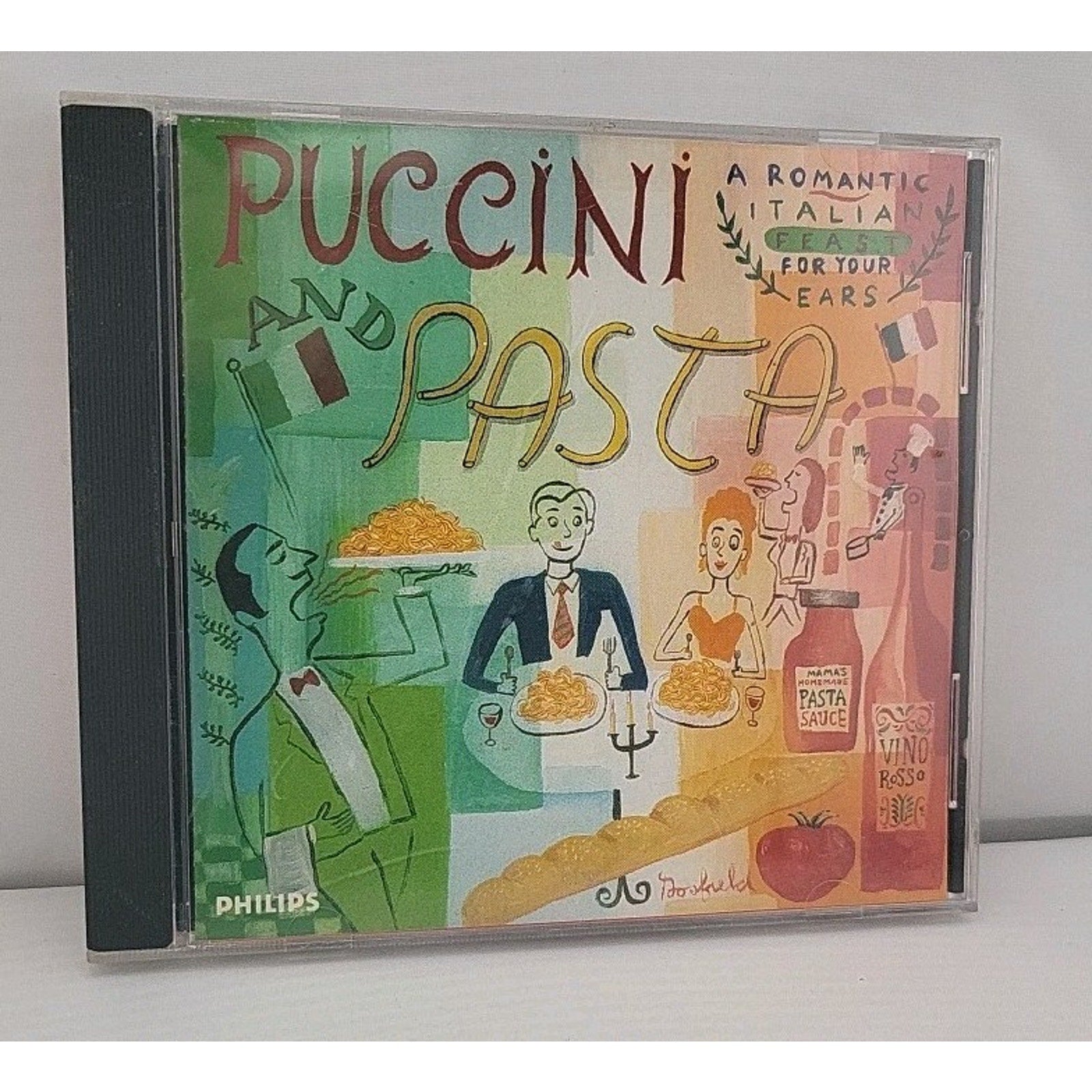 Various – Puccini And Pasta - A Romantic Italian Feast For Your Ears CD